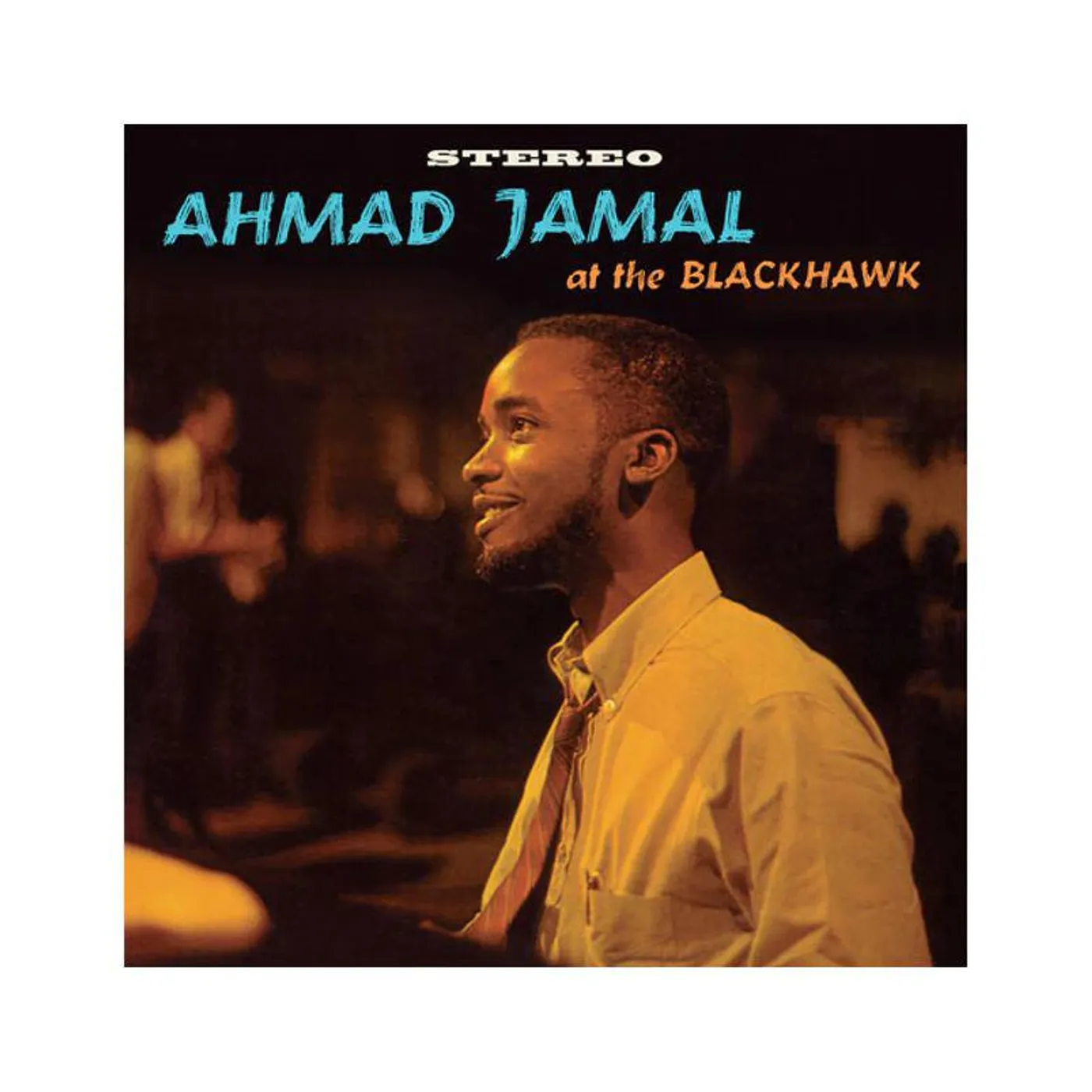 Ahmad Jamal Trio AT THE BLACKHAWK Vinyl Record - Colored Vinyl, Limited Edition, 180 Gram Pressing, Orange Vinyl, Spain Release