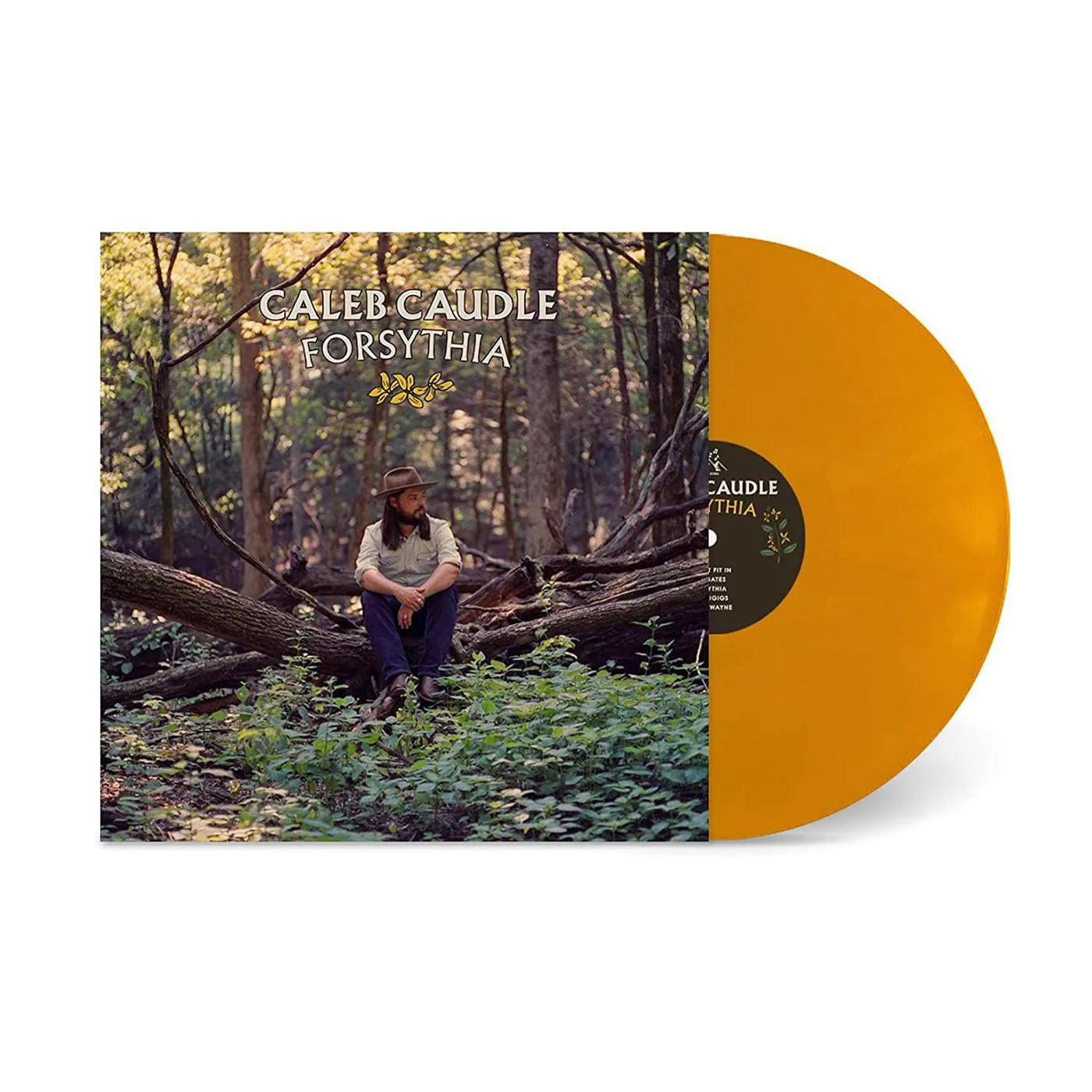 Caleb Caudle Forsythia (Golden Yellow) Vinyl Record