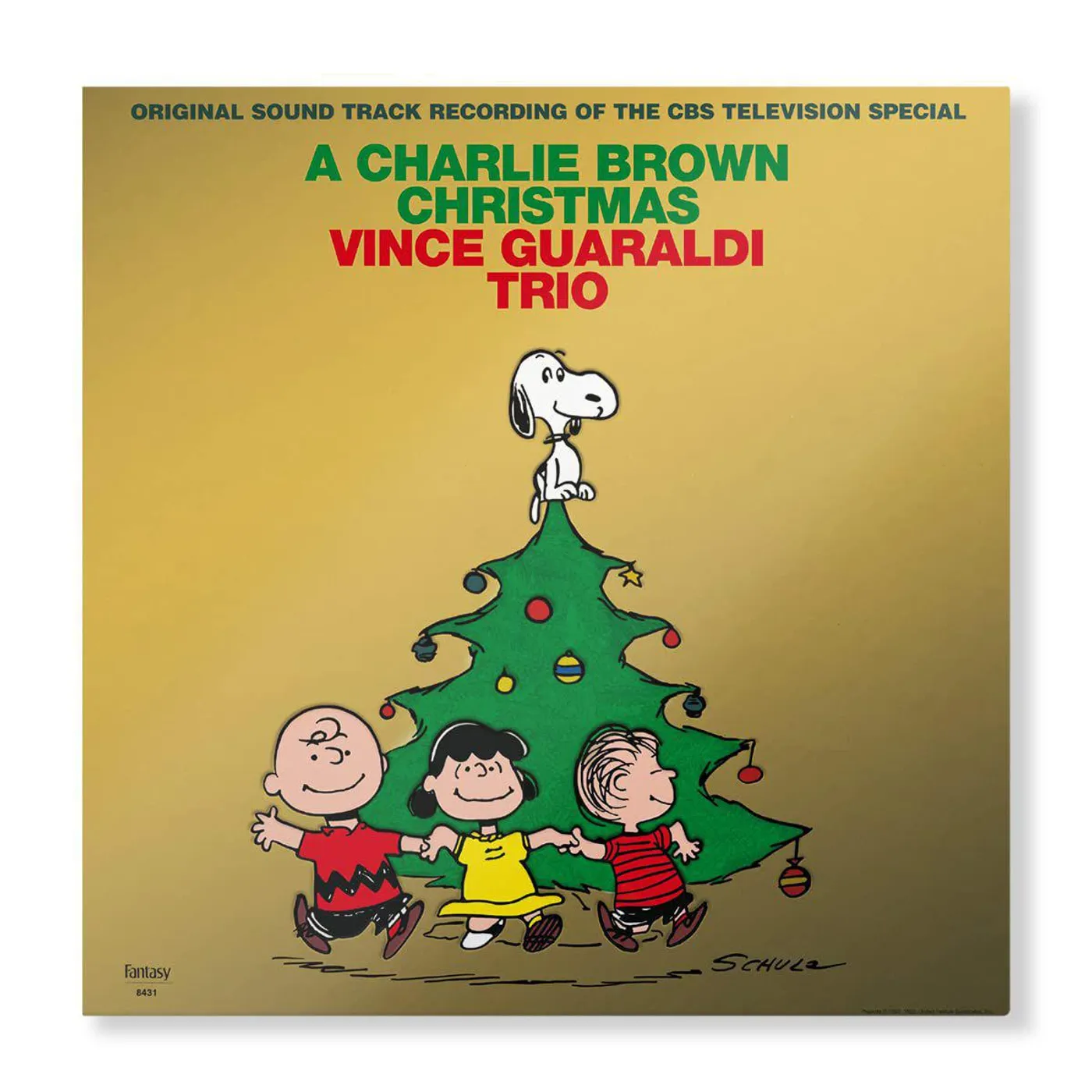 Vince Guaraldi Charlie Brown Christmas (2022 Gold Foil Edition) vinyl record