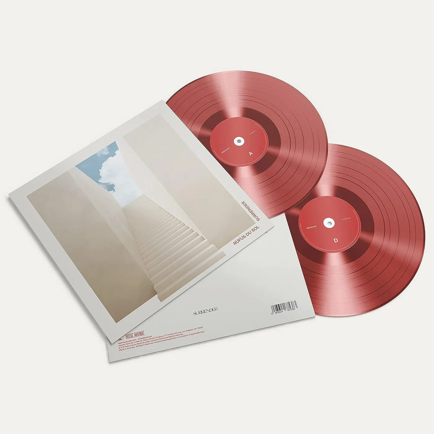RÜFÜS DU SOL Surrender (2LP / Red) Vinyl Record