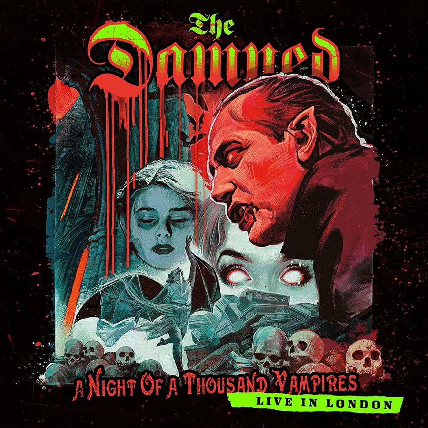 The Damned Night Of A Thousand Vampires Vinyl Record