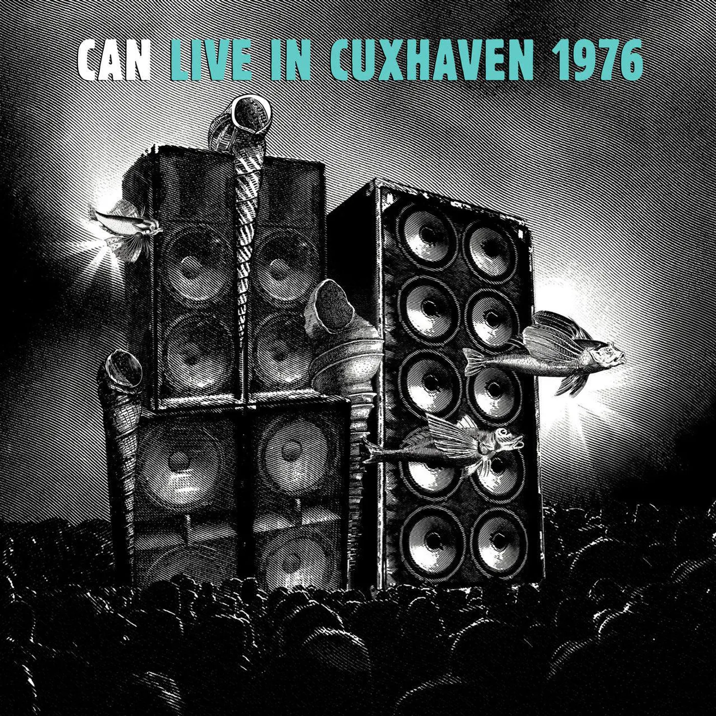 CAN Live In Cuxhaven 1976 (Curacao Blue) Vinyl Record