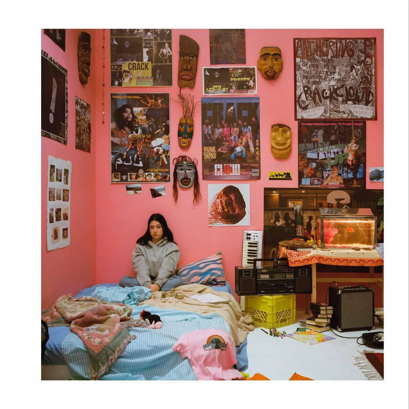 Crack Cloud Tough Baby Vinyl Record