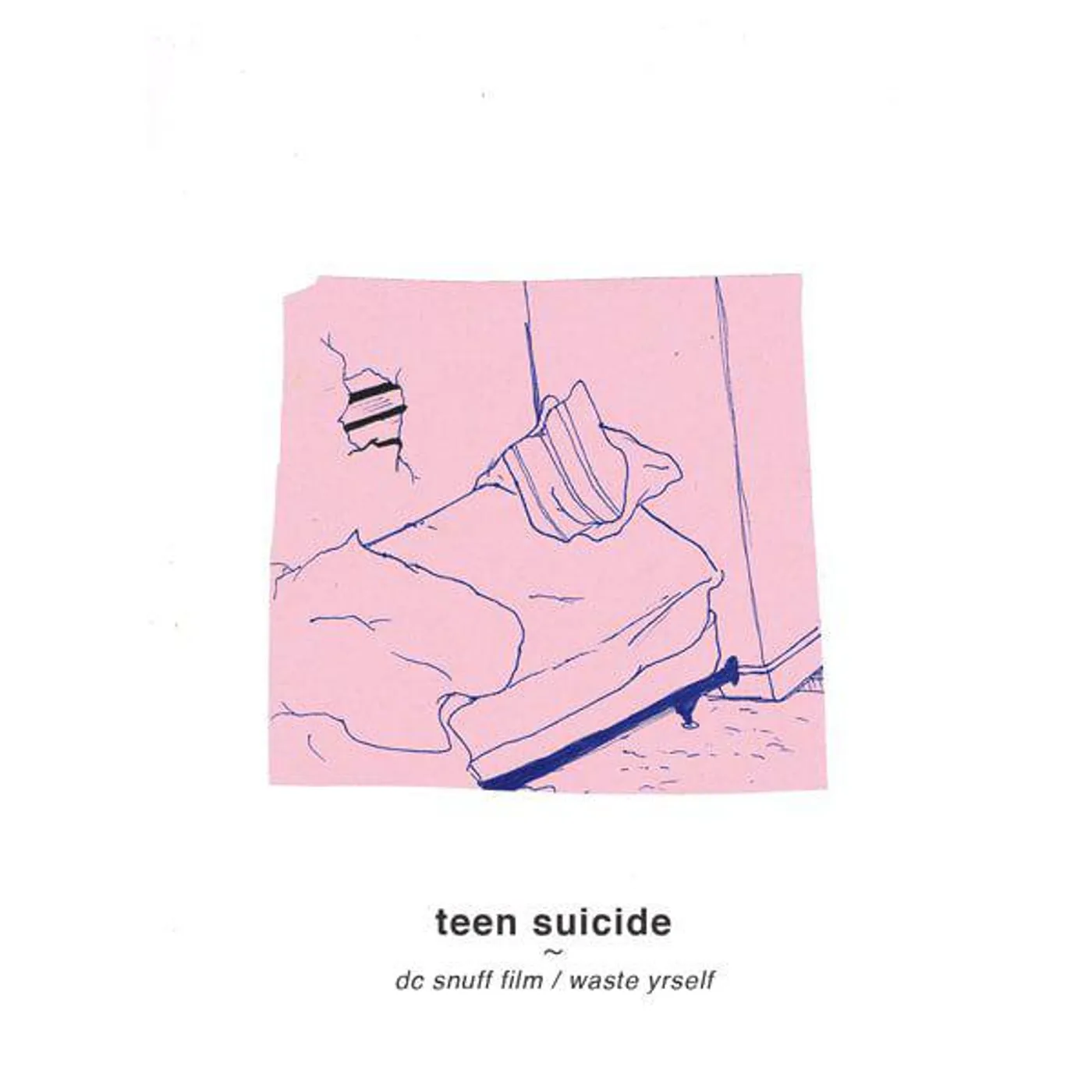Teen Suicide DC Snuff Film / Waste Yrself (Coke Bottle Green) Vinyl Record