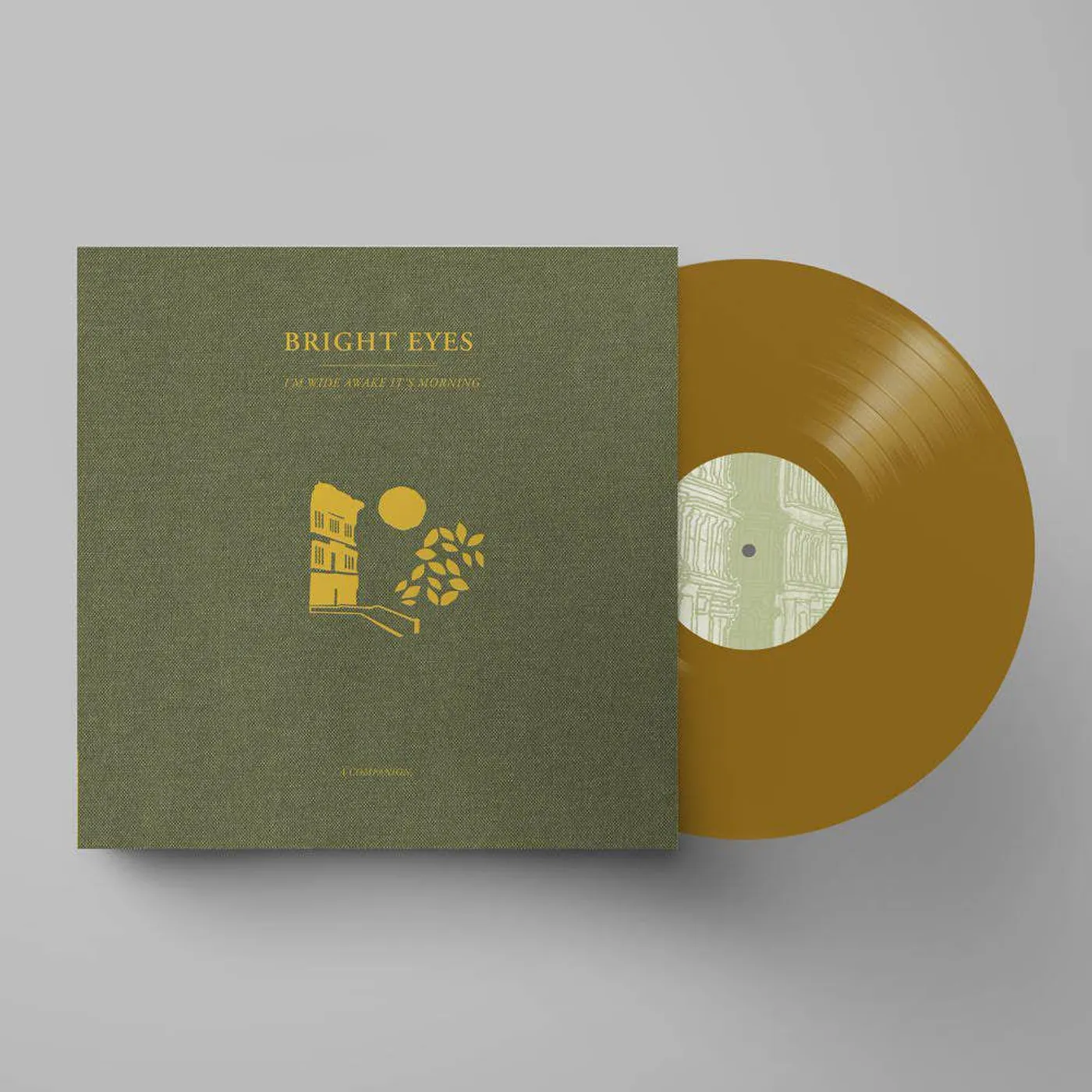 Bright Eyes I'm Wide Awake, It's Morning: A Companion (Gold) Vinyl Record