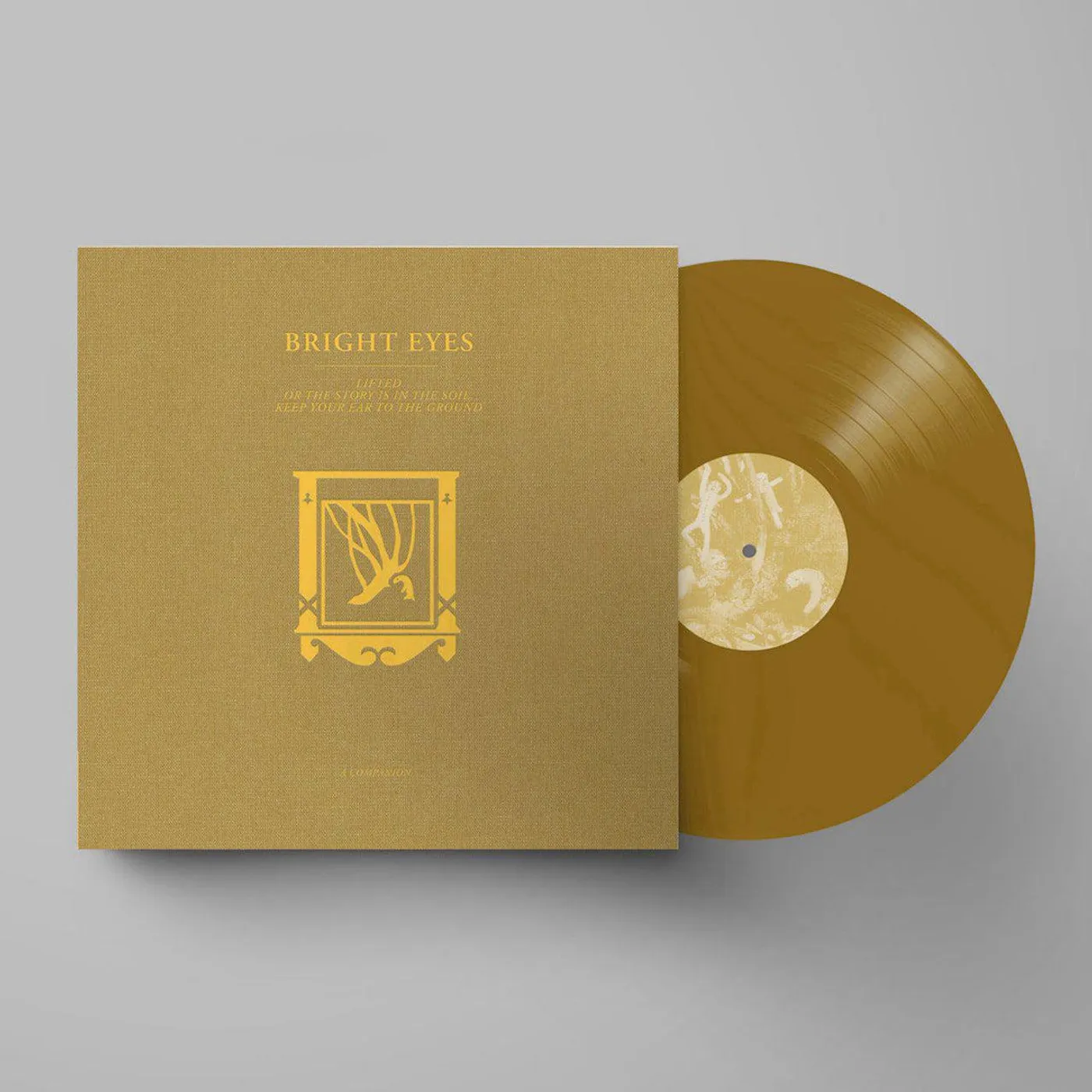 Bright Eyes LIFTED Or The Story Is In The Soil, Keep Your Ear To The Ground: A Companion (Gold Vinyl)