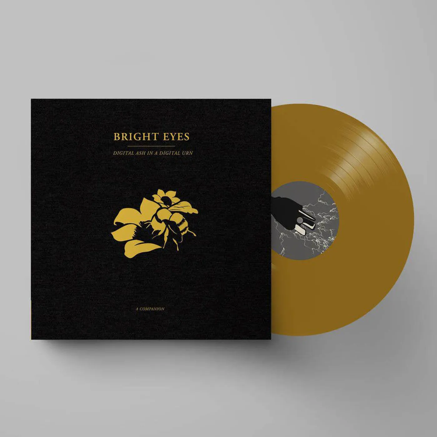 Bright Eyes DIGITAL ASH IN A DIGITAL URN: A COMPANION - GOLD Vinyl Record