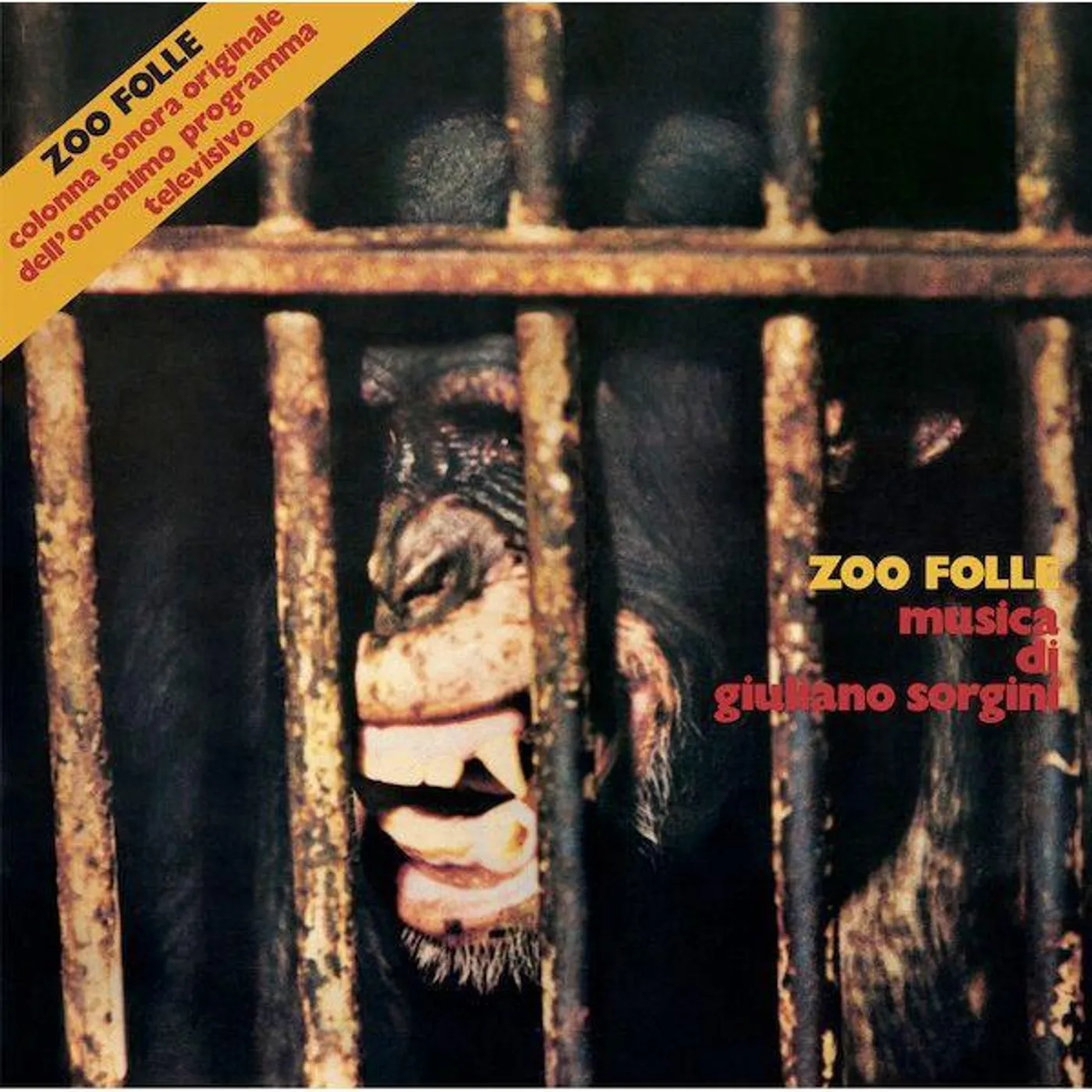 Giuliano Sorgini ZOO FOLLE / Original Soundtrack Vinyl Record