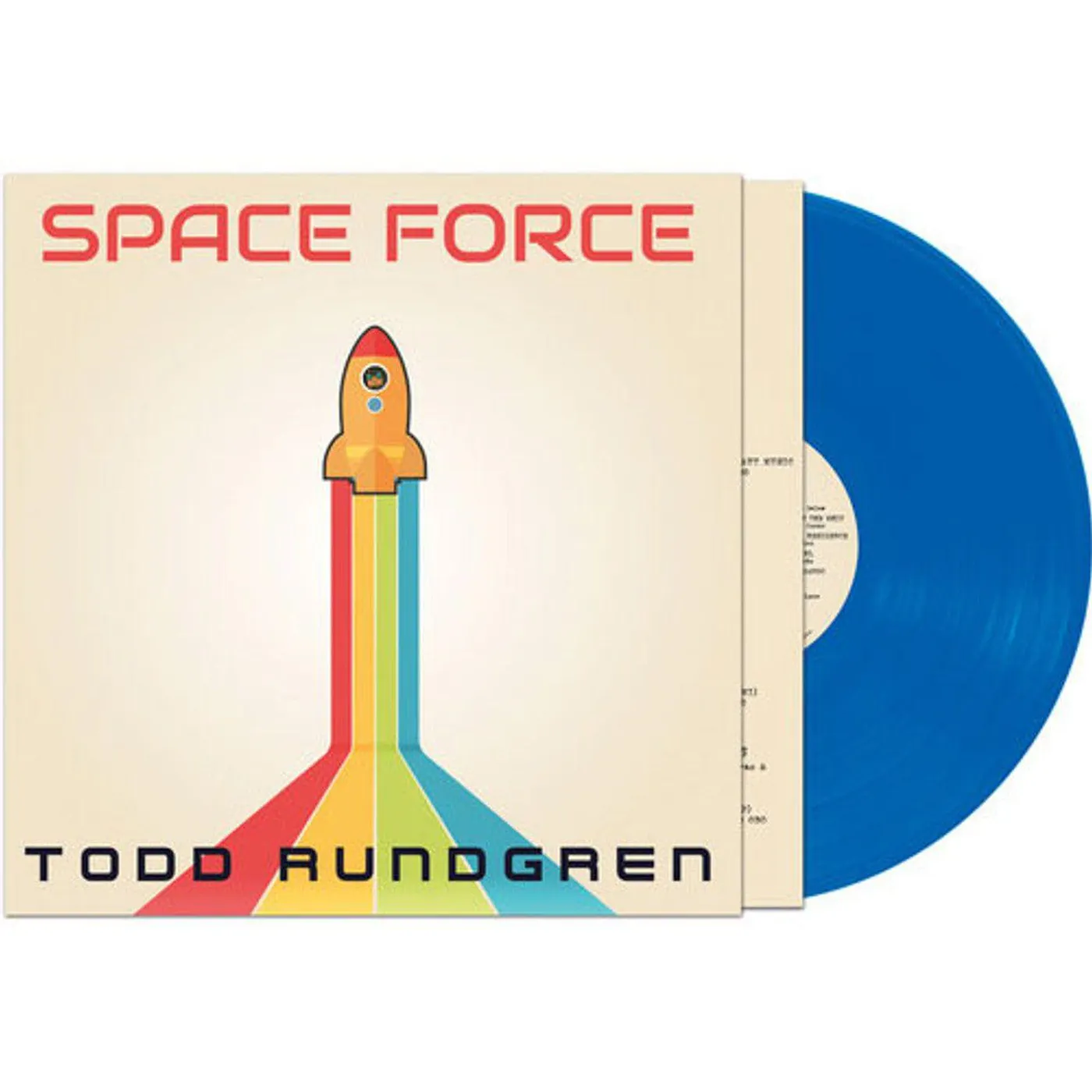 Todd Rundgren Space Force (Blue) Vinyl Record