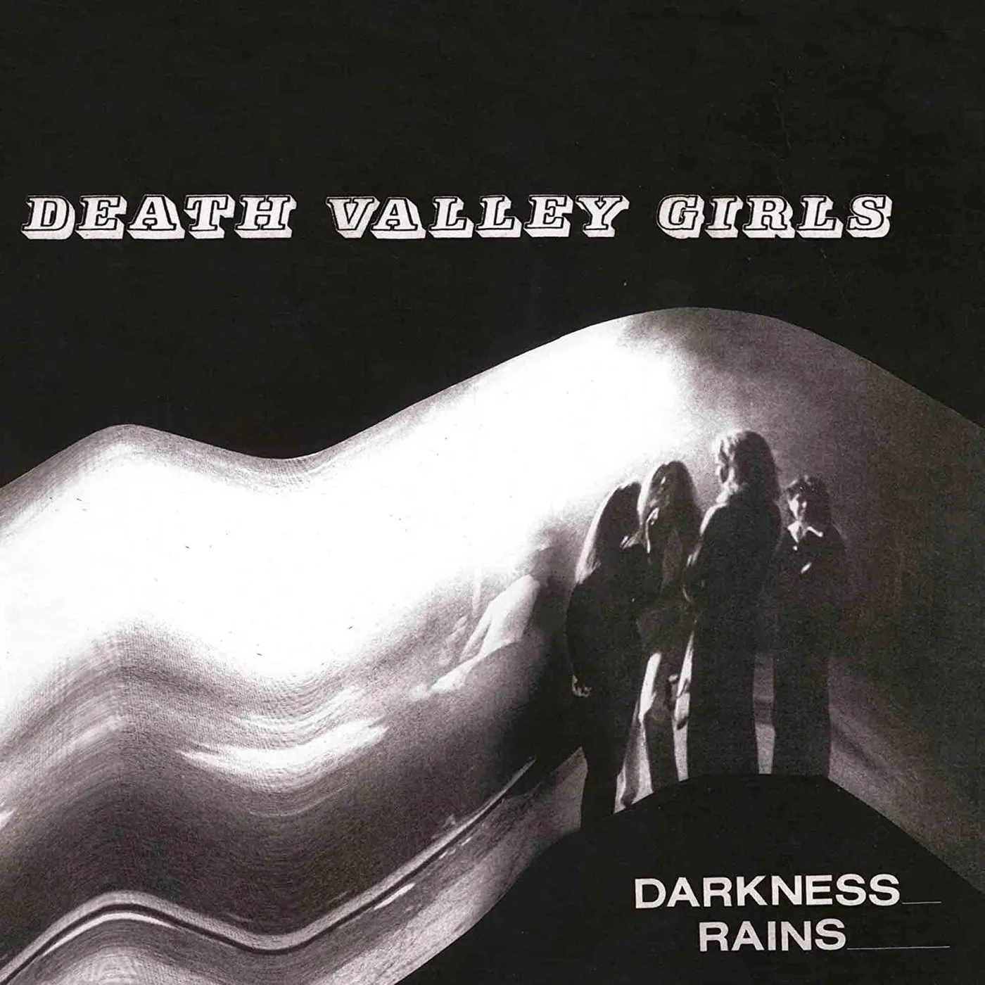Death Valley Girls Darkness Rains - White Vinyl Record