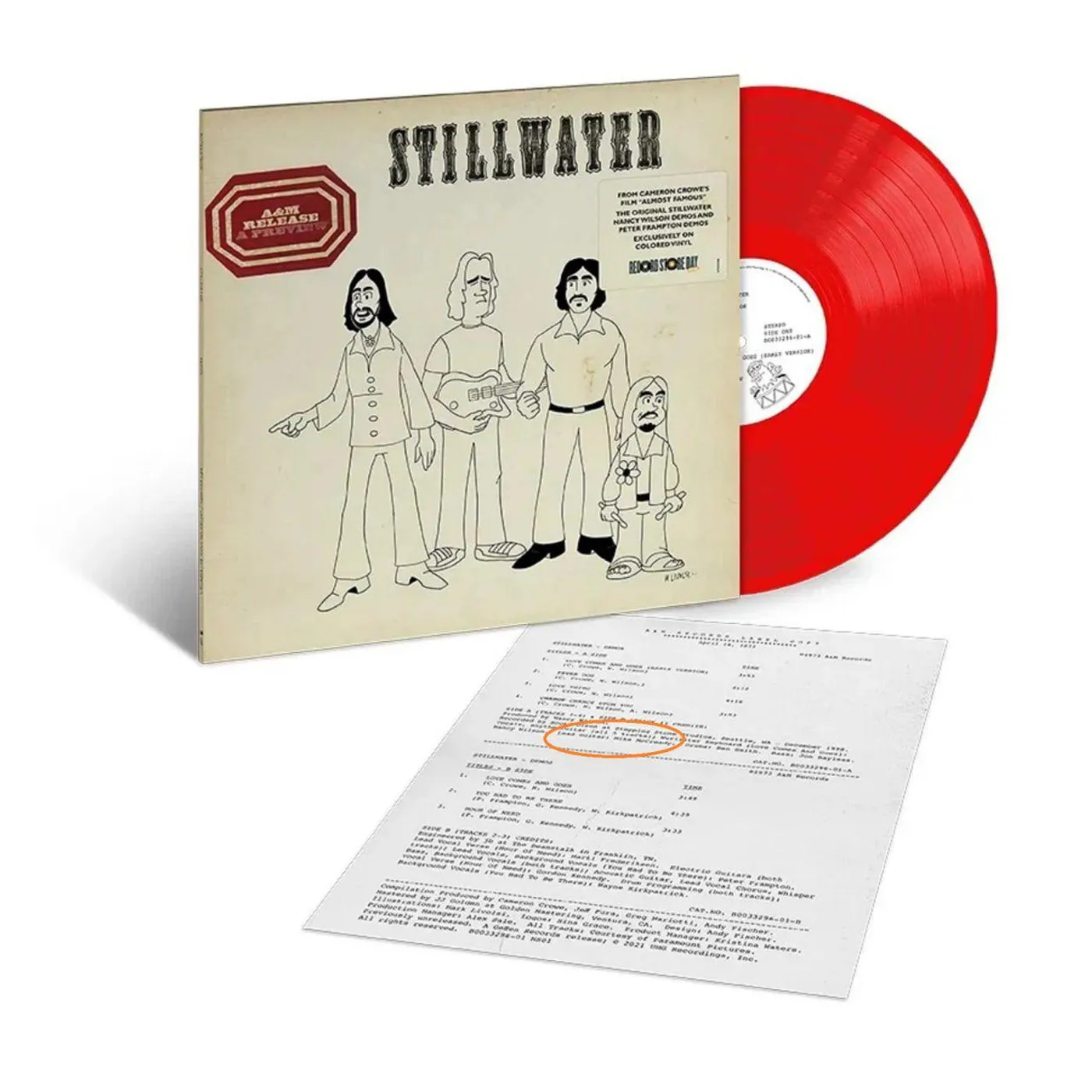 Stillwater Demos (Translucent Red) Vinyl Record