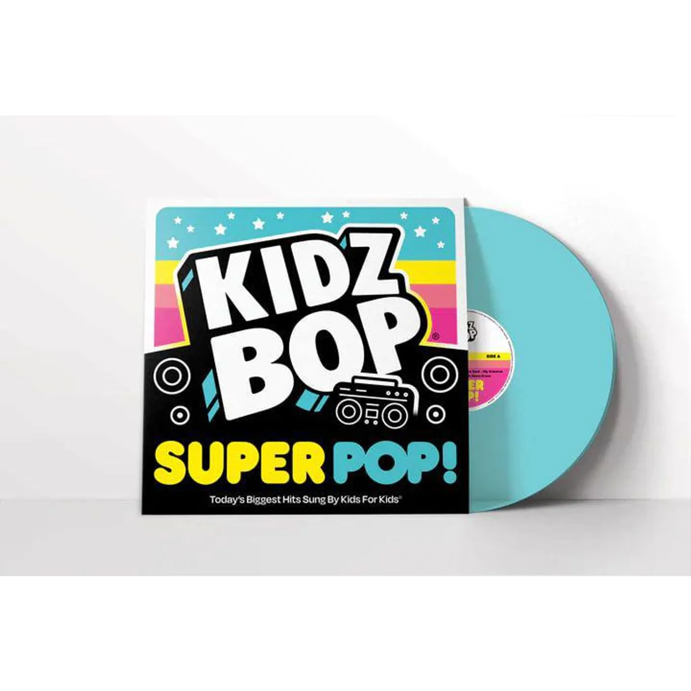 Kidz Bop Super Pop (Sea Glass) Vinyl Record