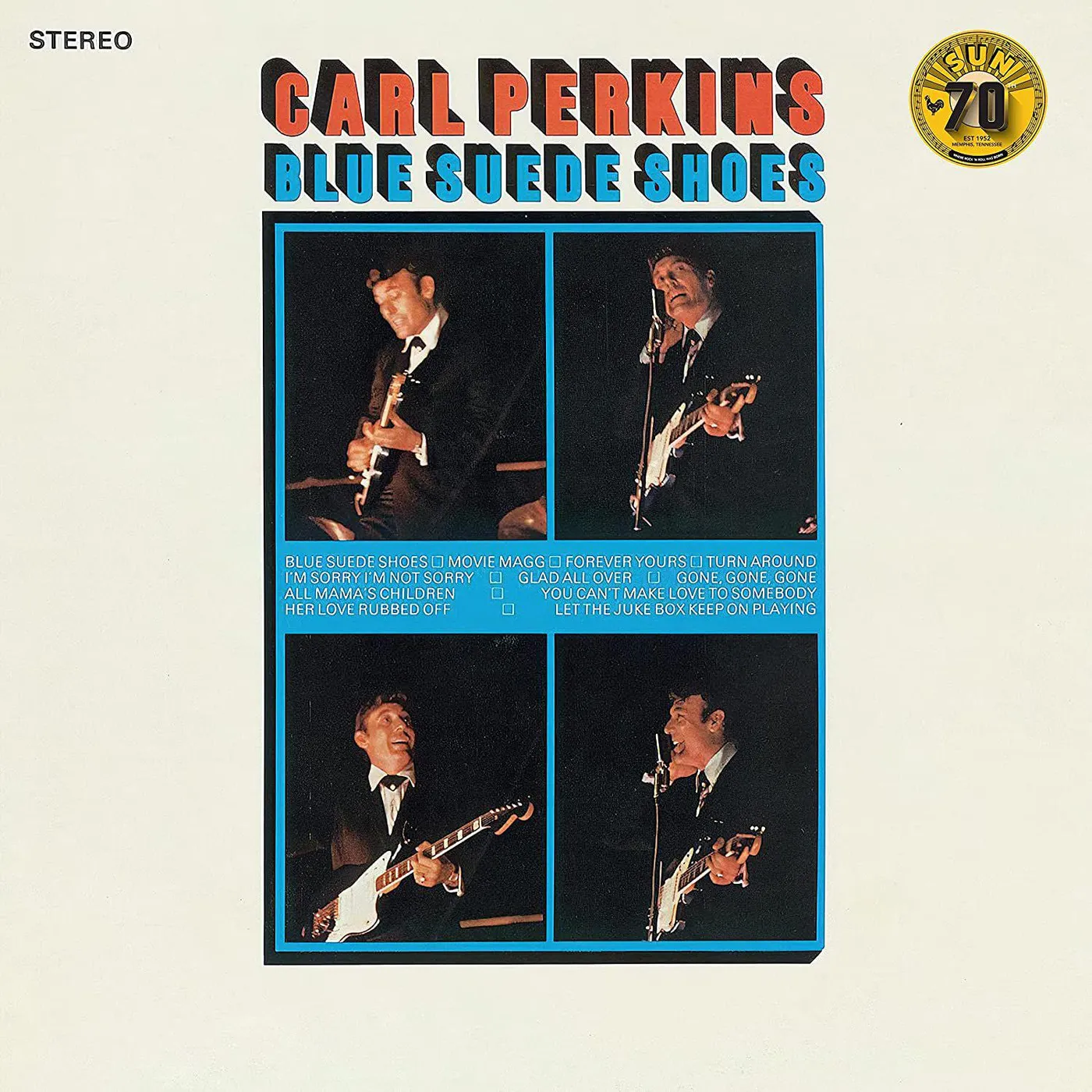 Carl Perkins Blue Suede Shoes Vinyl Record