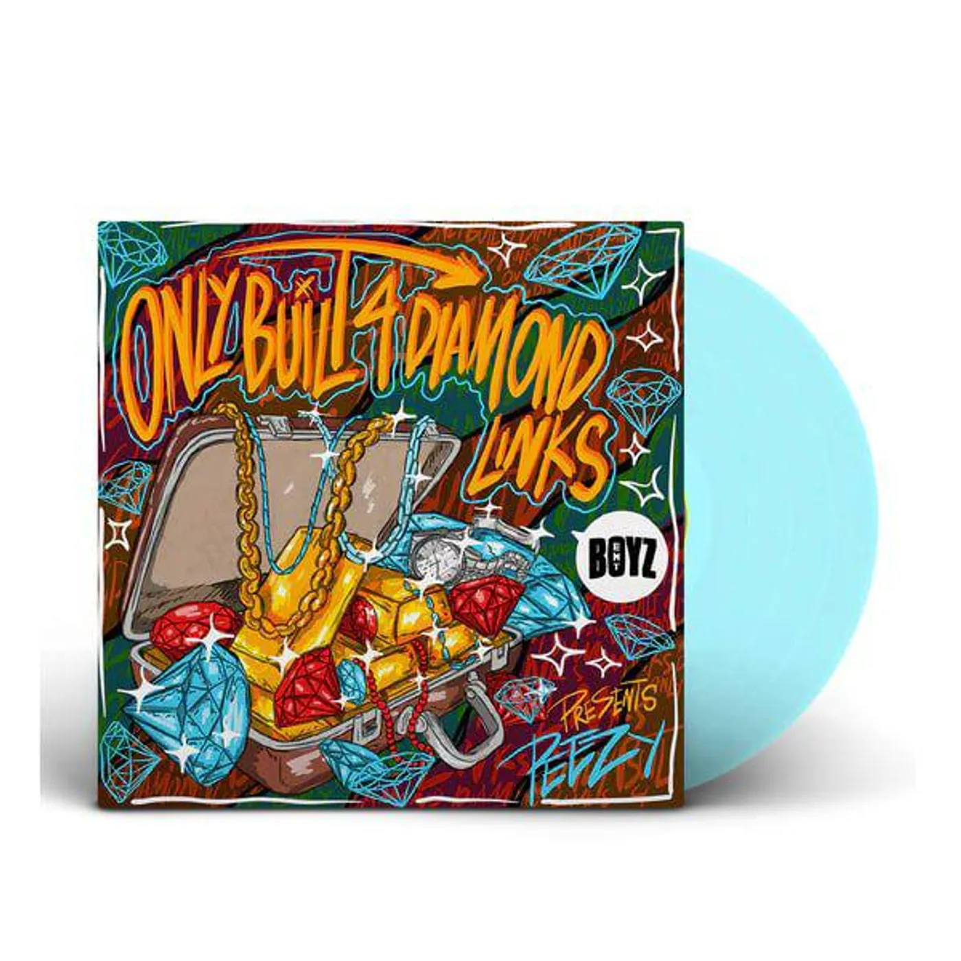 Peezy Only Built 4 Diamond Links (Light Blue Vinyl)