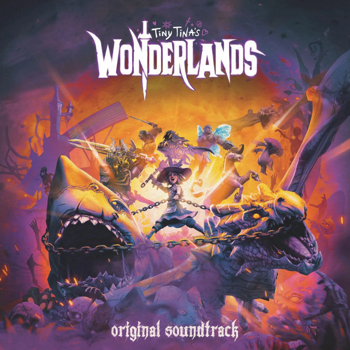 Joshua Carro Tiny Tina's Wonderlands / Original Soundtrack (2LP) Vinyl Record