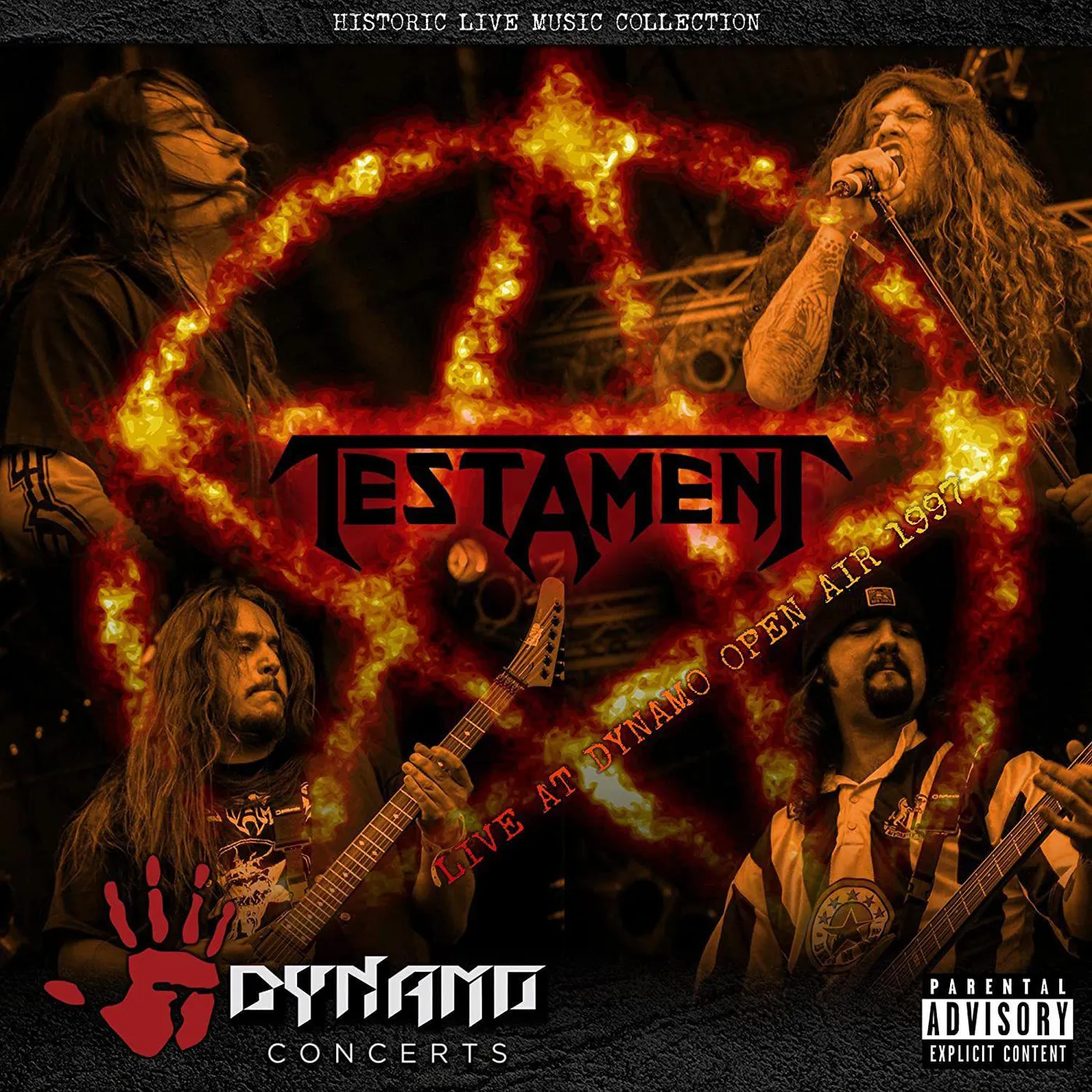 Testament Live At Dynamo Open Air 1997 Vinyl Record