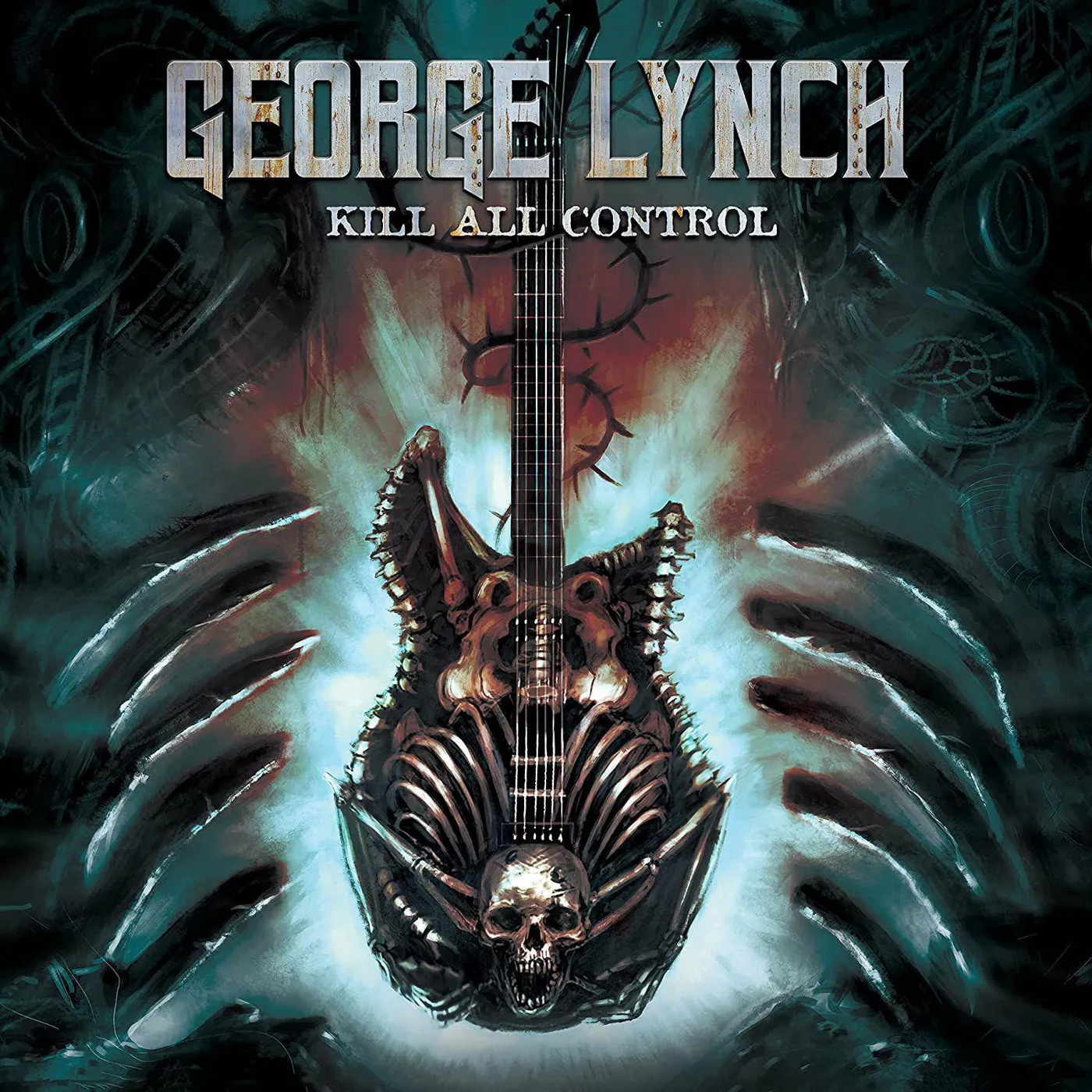 George Lynch Kill All Control - Double Splatter Vinyl Record