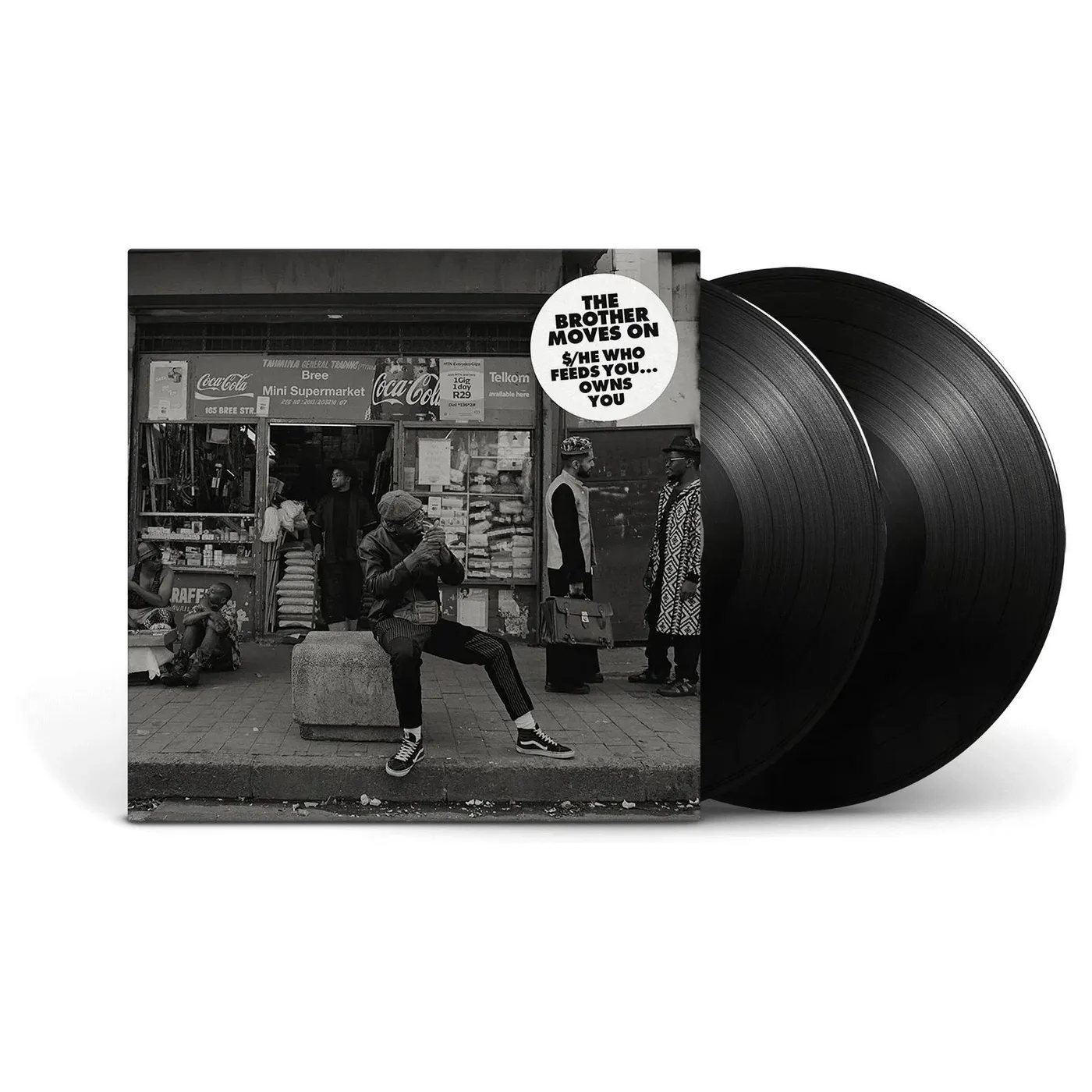 The Brother Moves On $/HE WHO FEEDS YOU OWNS YOU Vinyl Record