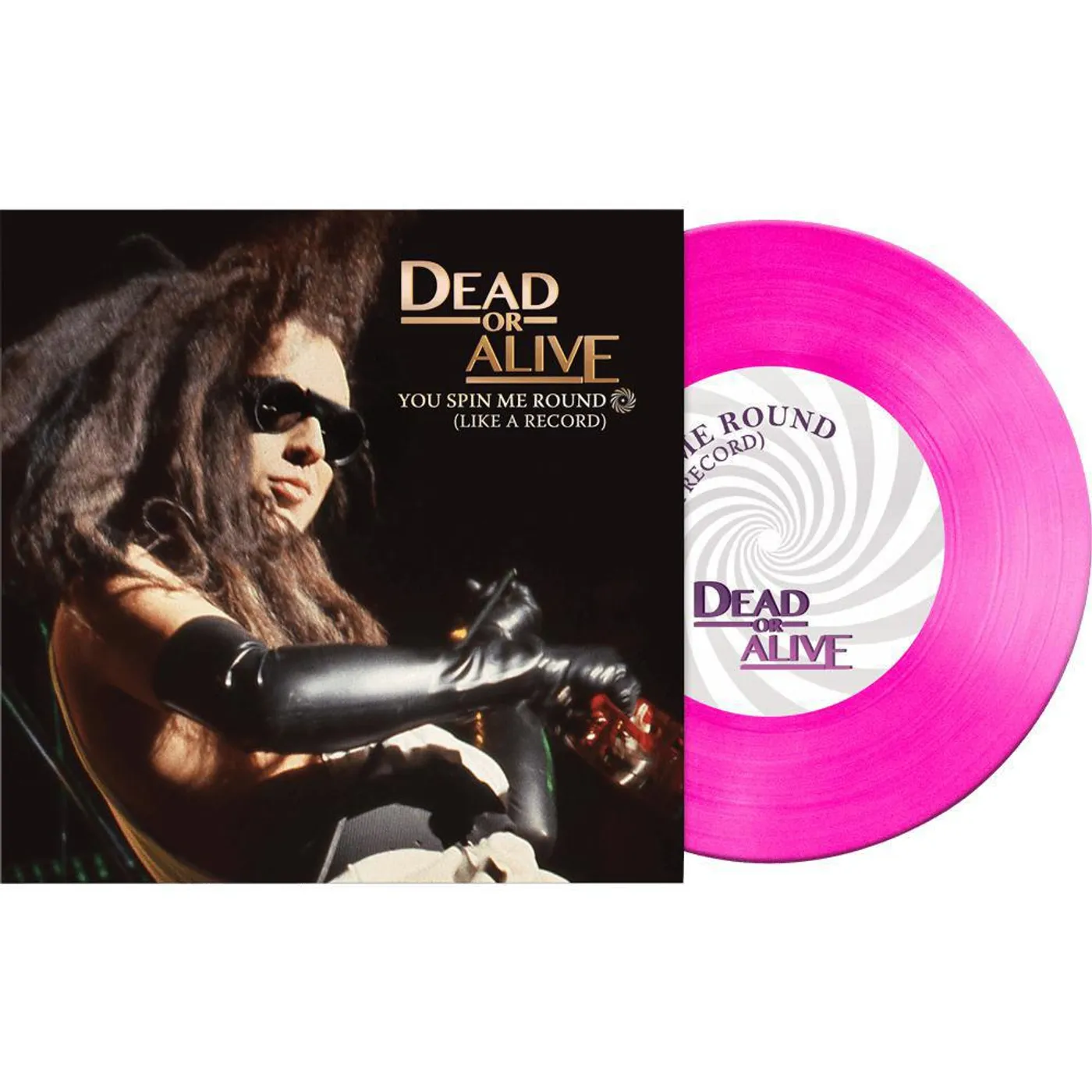 Dead Or Alive You Spin Me Round - Pink Vinyl Record