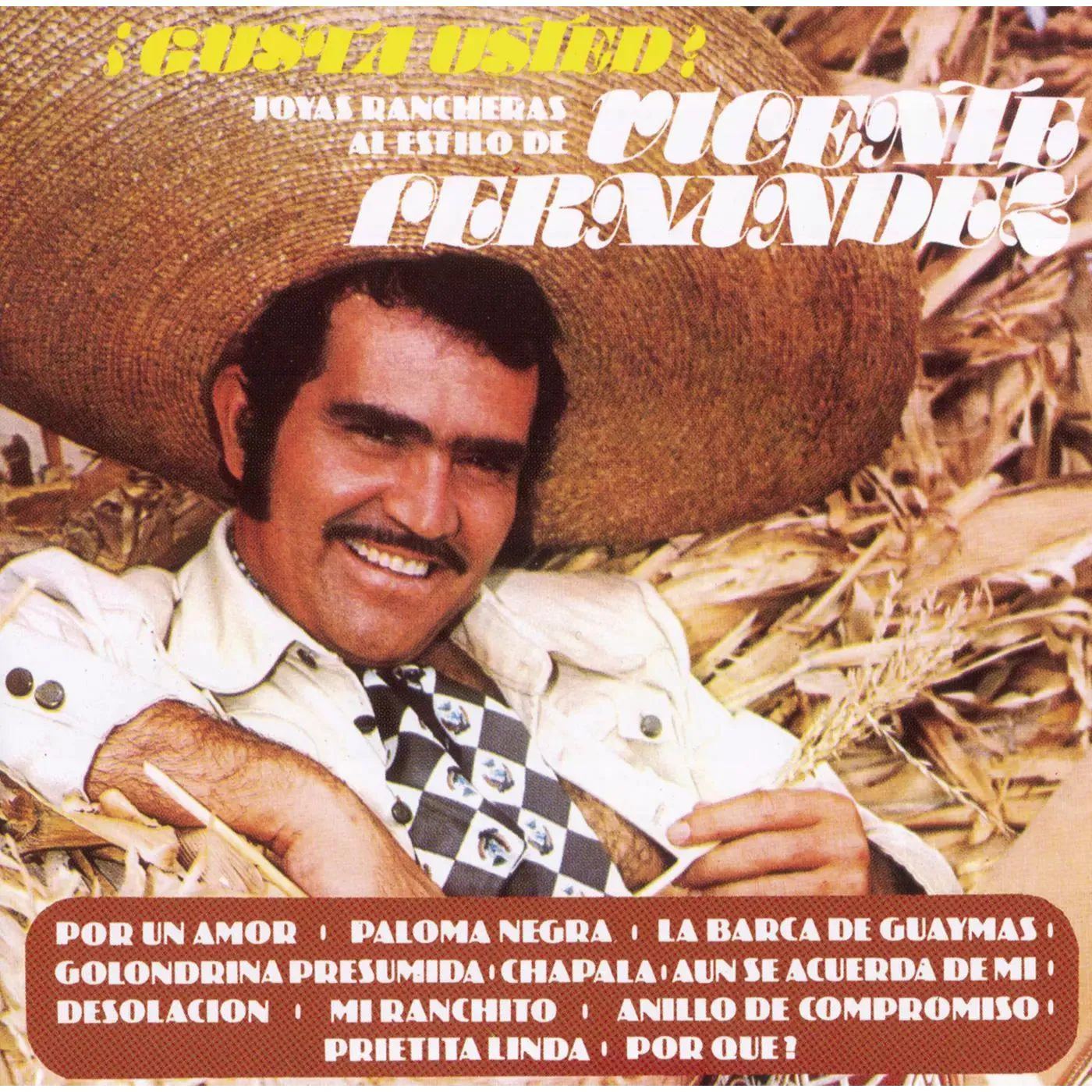 Vicente Fernández Joyas Rancheras Al Estilo De Vinyl Record