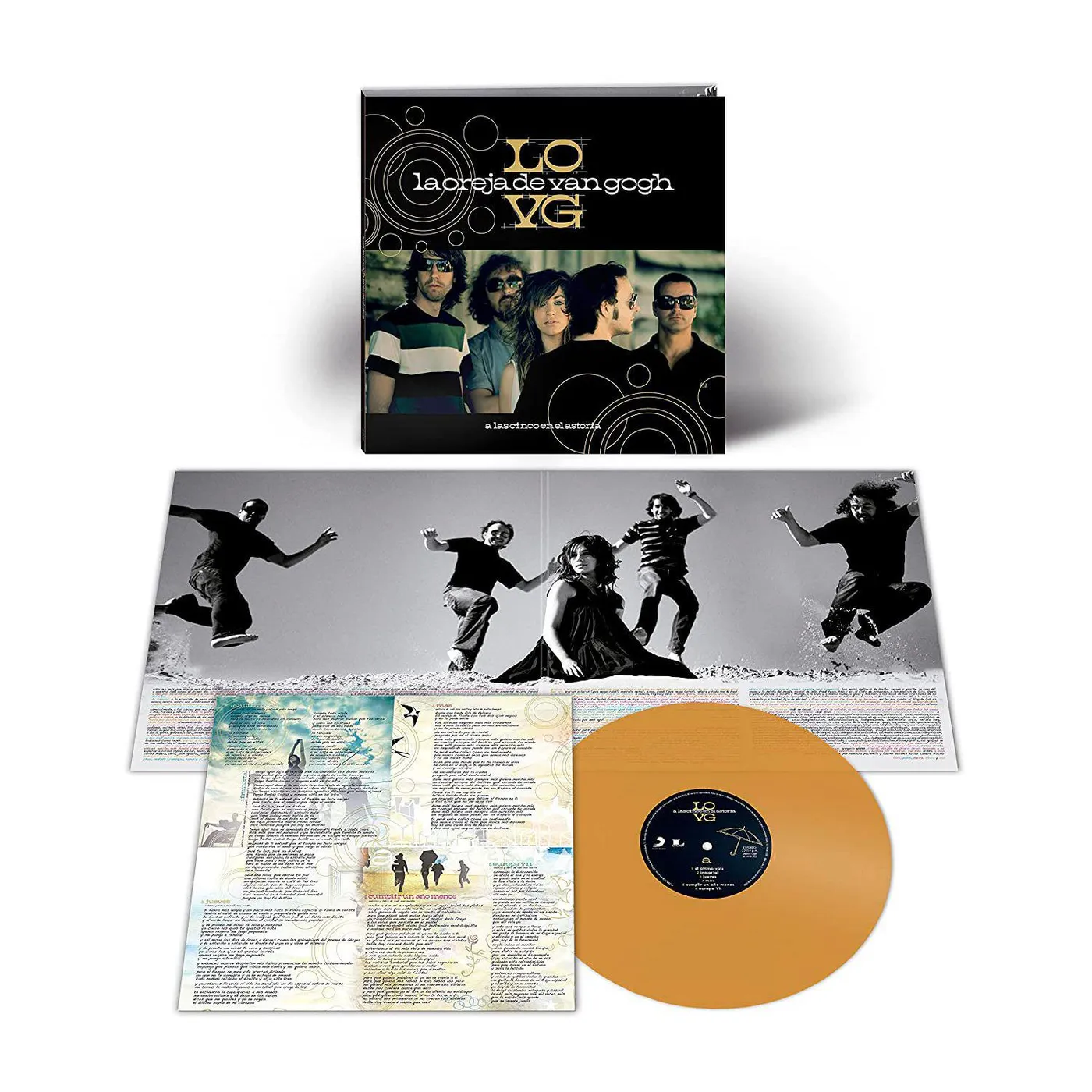 La Oreja de Van Gogh A Las Cinco En El Astoria Vinyl Record