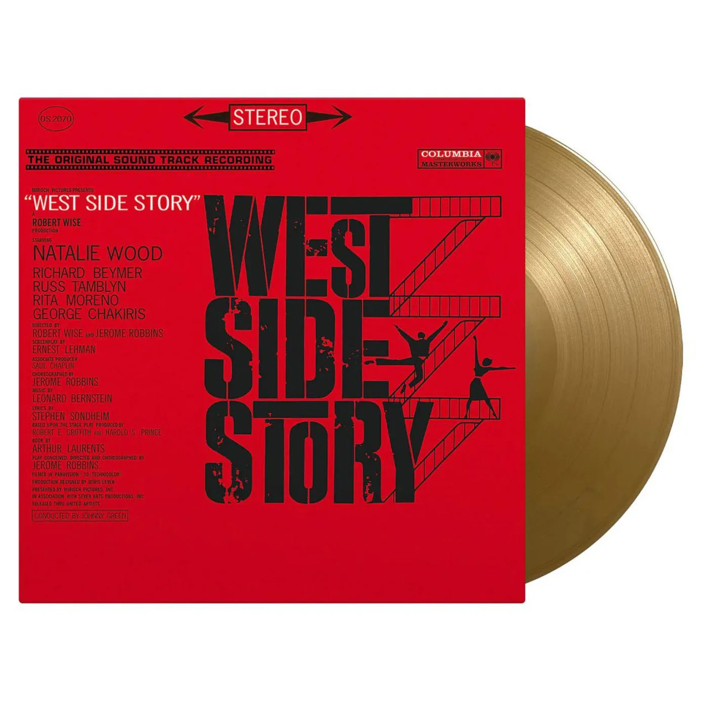 Leonard Bernstein West Side Story - Original Soundtrack (Gold) Vinyl Record
