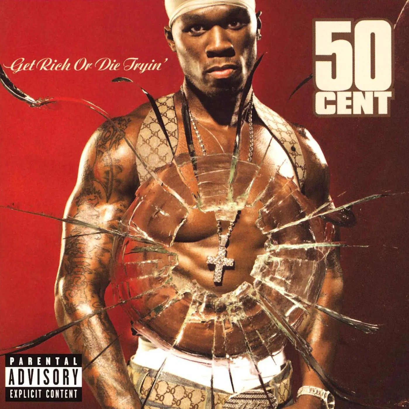 50 Cent Get Rich Or Die Tryin (2LP/ Explicit Lyrics) Vinyl Record
