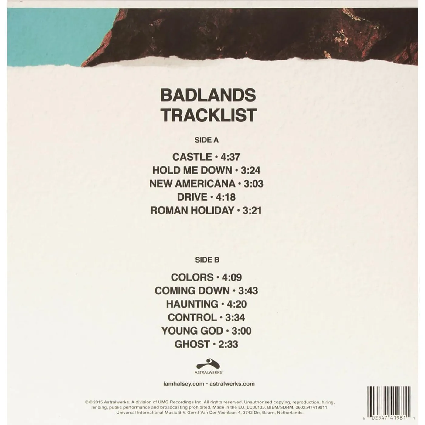 Halsey Badlands Vinyl Record