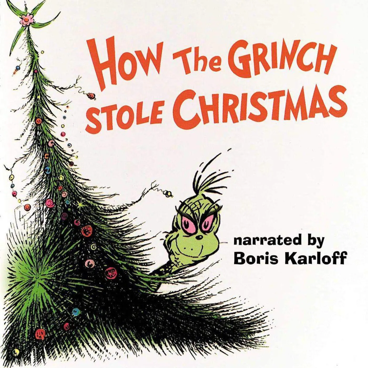 Dr. Seuss HOW THE GRINCH STOLE CHRISTMAS OST - Limited Edition Green Vinyl Record