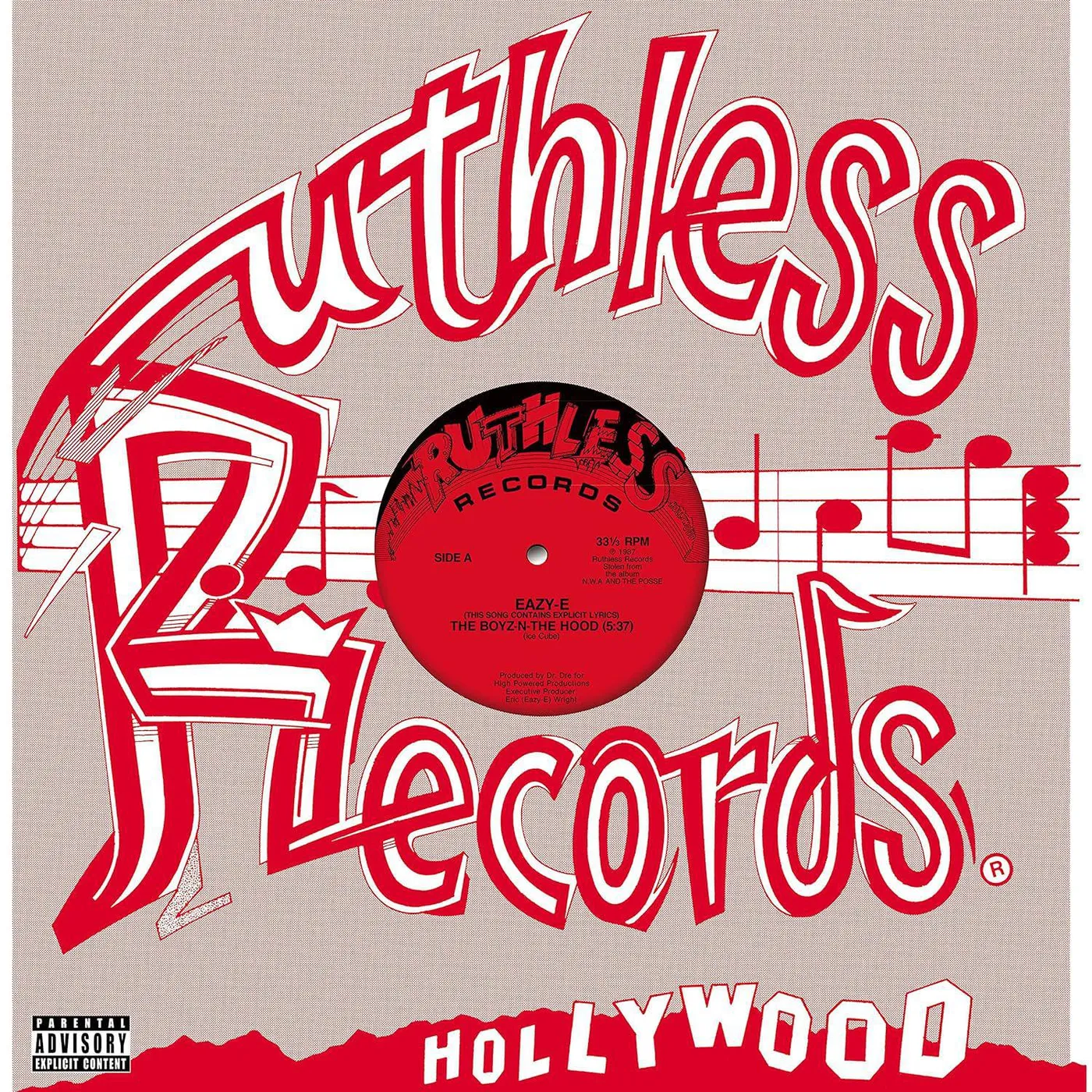 Eazy-E Boyz-n-the Hood Vinyl Record