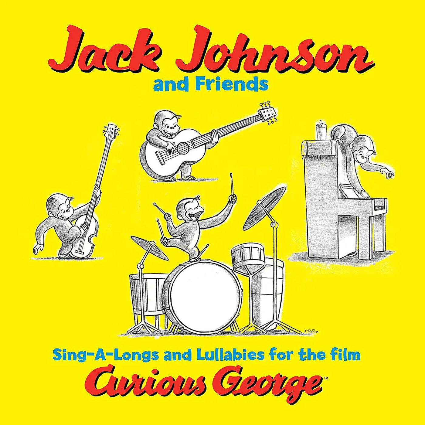 Jack Johnson Sing-a-longs & Lullabies For Film Curious George Vinyl Record
