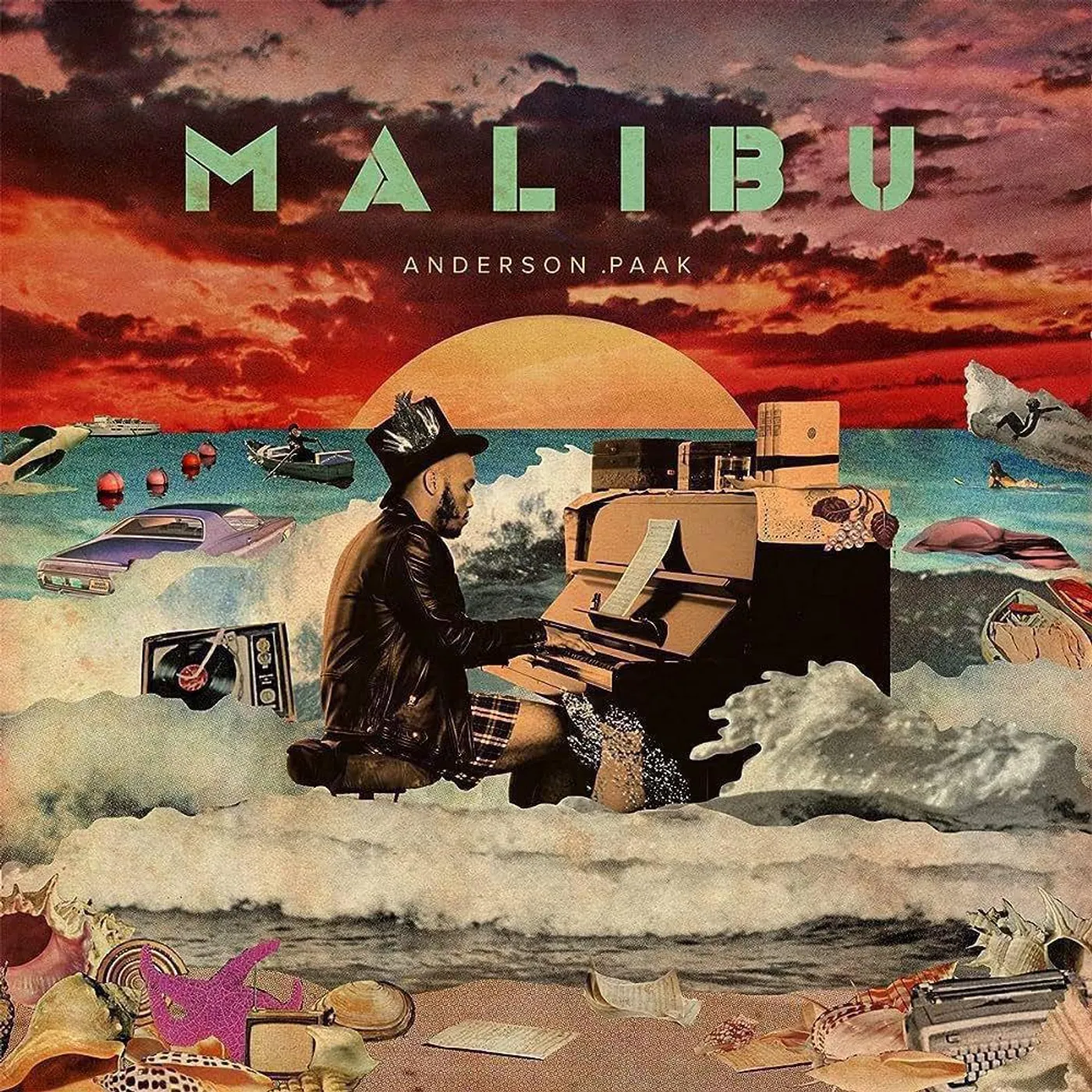 Anderson .Paak Malibu (Explicit/Fold-Out Poster/2LP) Vinyl Record