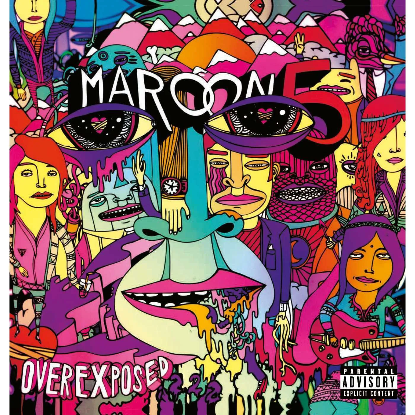 Maroon 5 Overexposed (180 Gram/Explicit Content) Vinyl Record