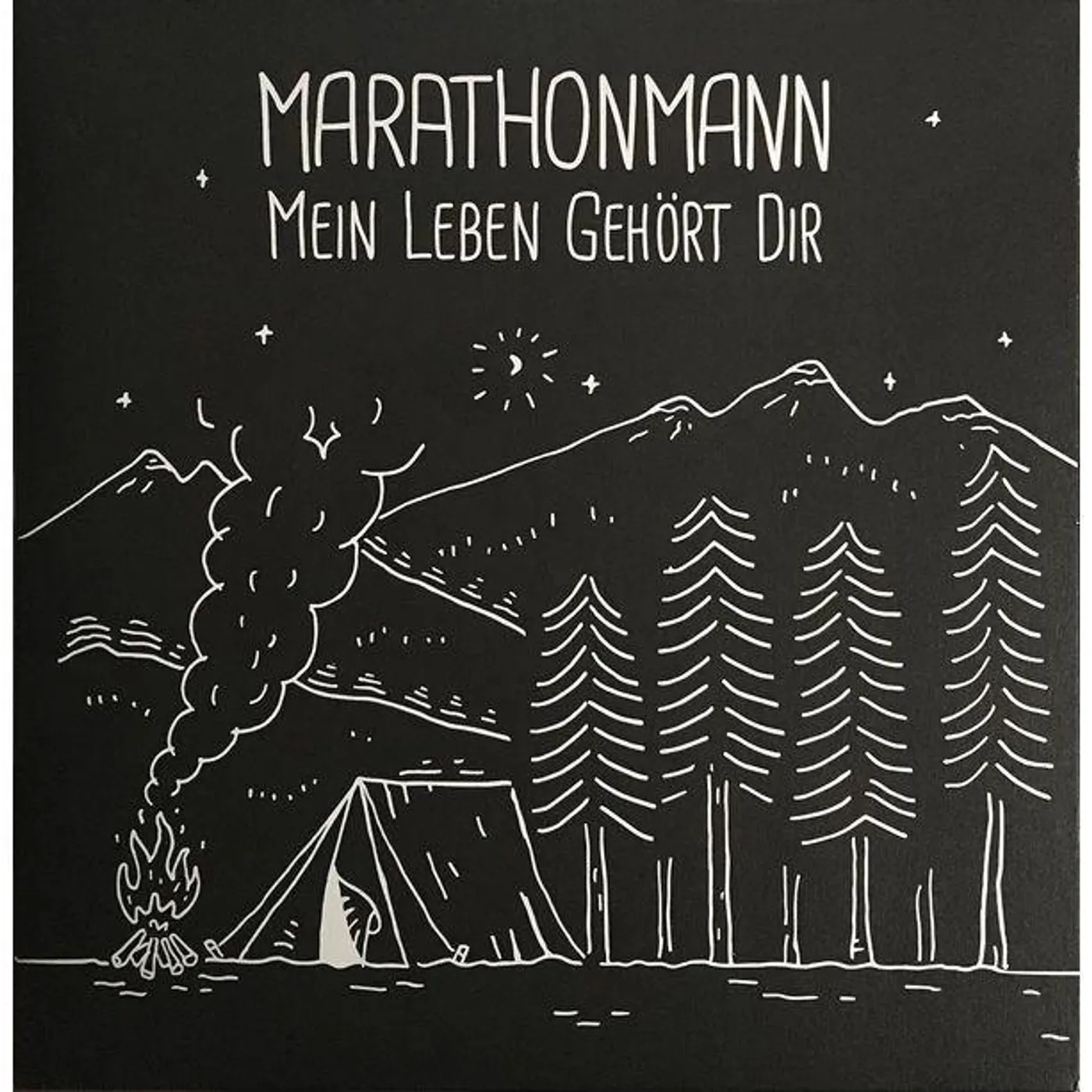Marathonmann MEIN LEBEN GEHORT DIR Vinyl Record - w/CD, Colored Vinyl, Gatefold Sleeve, Orange Vinyl