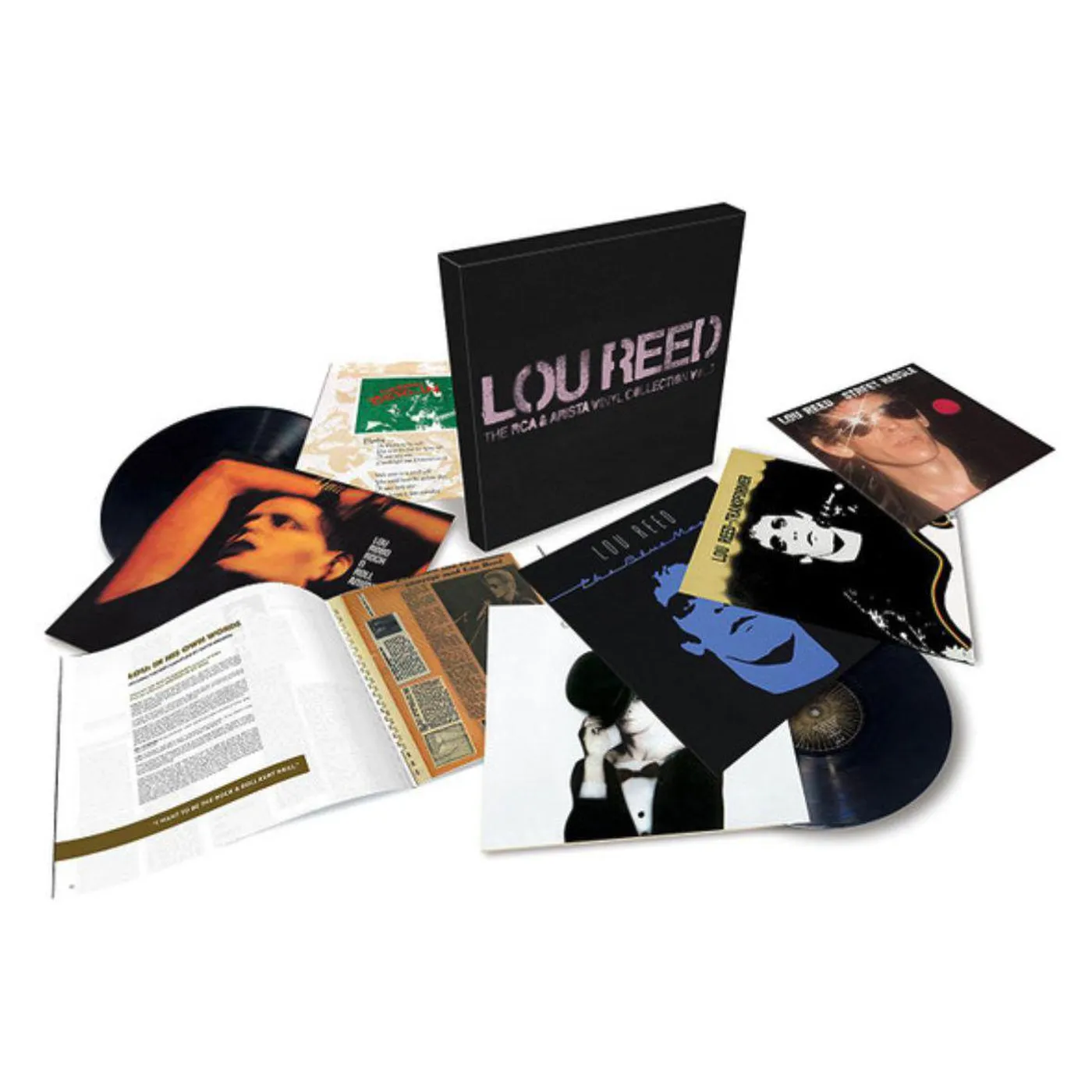 Lou Reed RCA & ARISTA VINYL COLLECTION 1 Vinyl Record Box Set