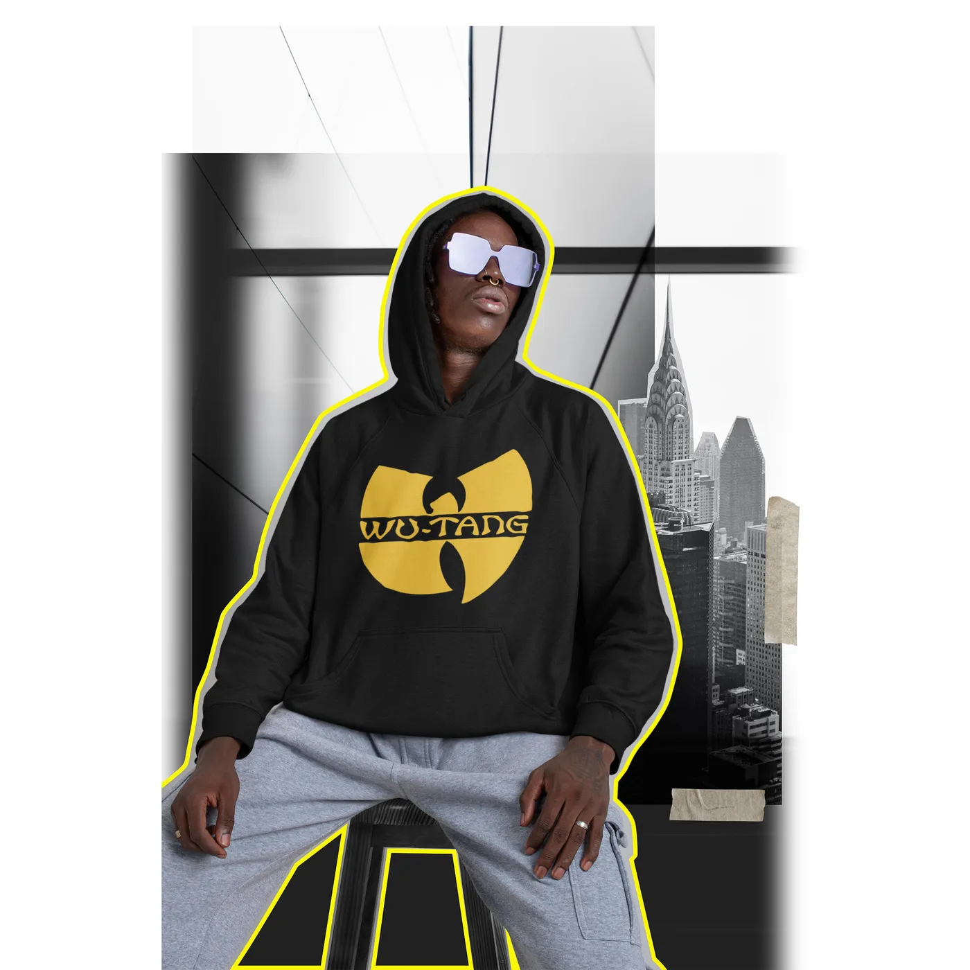 Wu-Tang Clan Classic Logo Hoodie