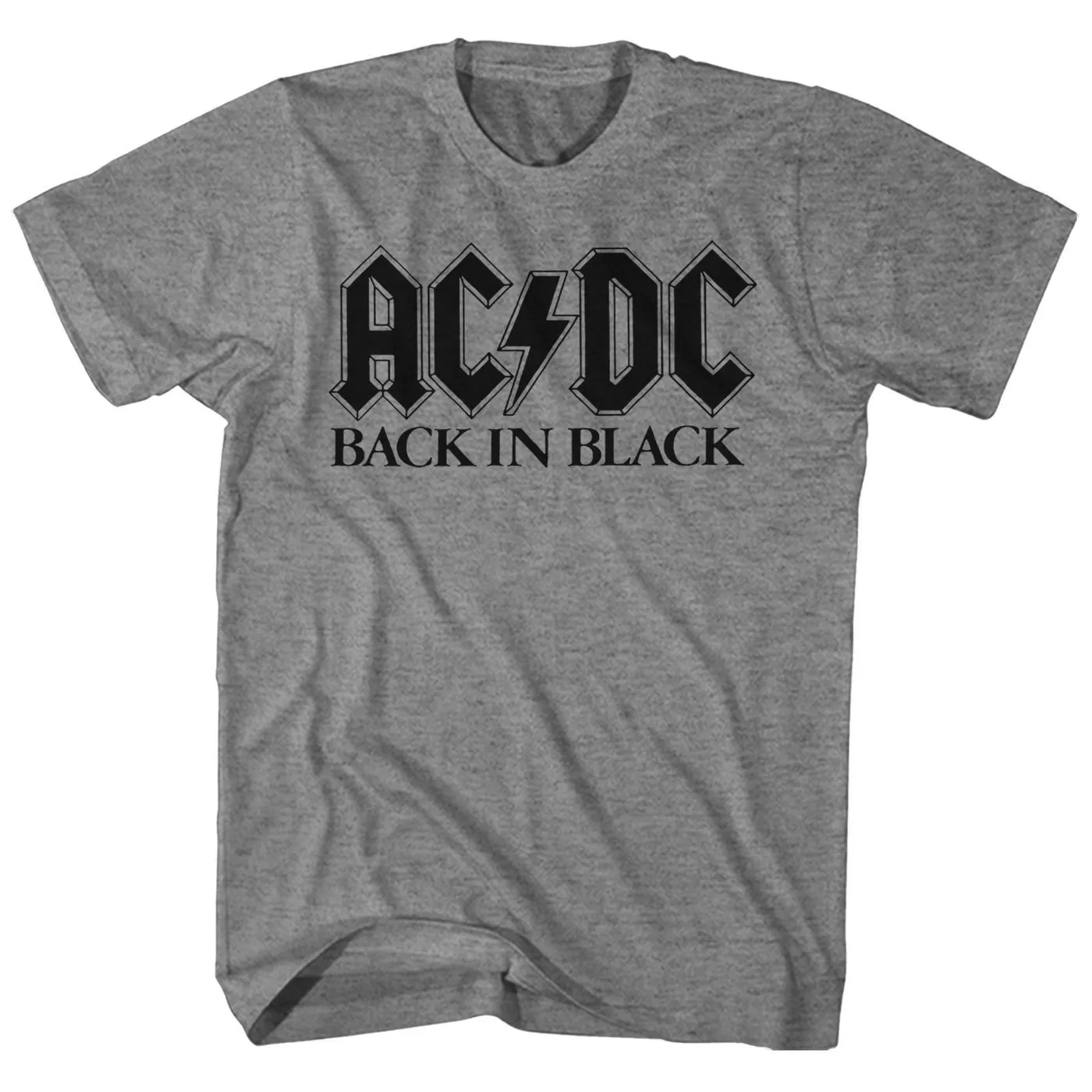 AC/DC T-Shirt | Official Logo Back In Black AC/DC Shirt
