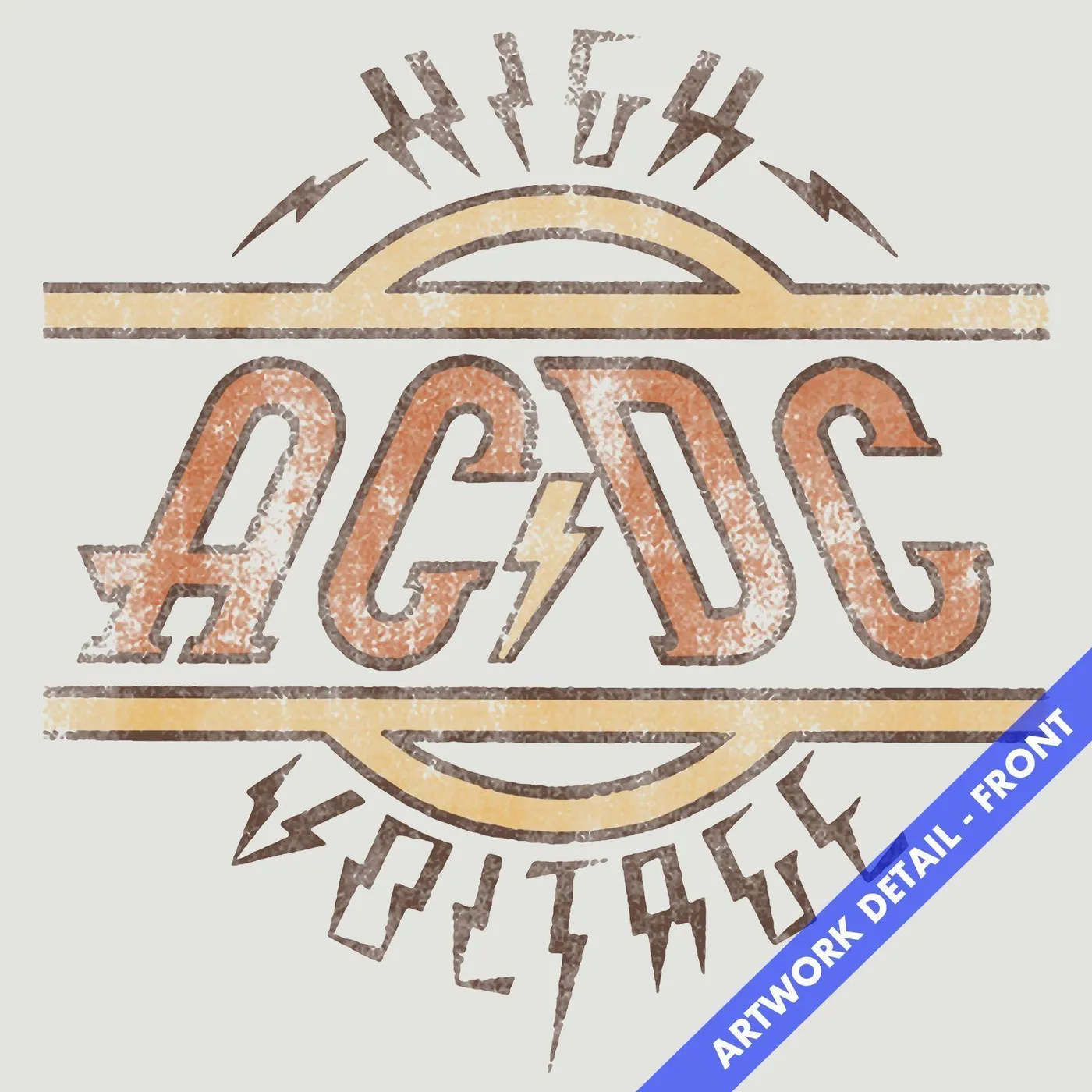 AC/DC T-Shirt | High Voltage Album Art AC/DC T-Shirt