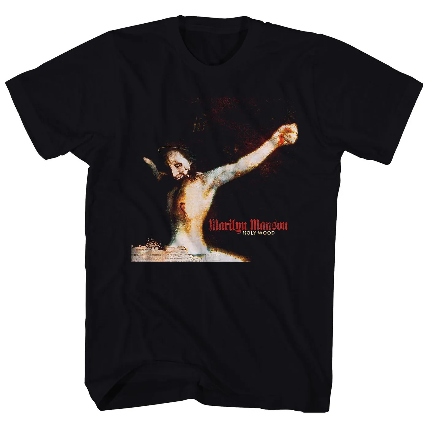 Marilyn Manson T-Shirt | Holy Wood Album Art Marilyn Manson Shirt