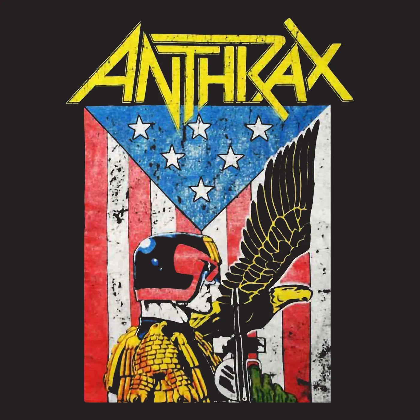 Anthrax T-Shirt | Dredd Eagle Anthrax Shirt