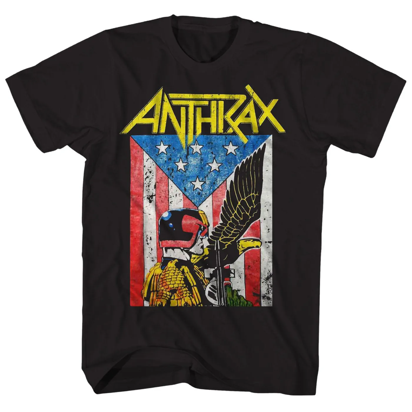Anthrax T-Shirt | Dredd Eagle Anthrax Shirt