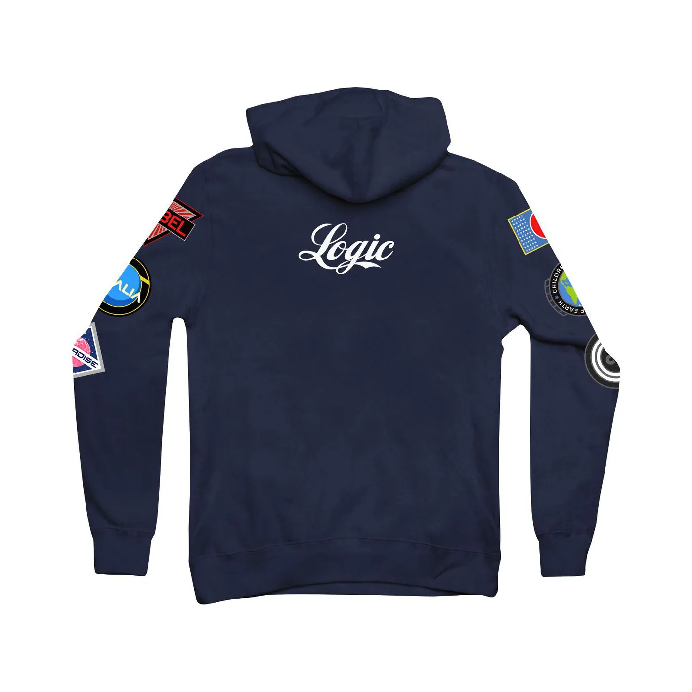 Logic Hoodie | Space Patches NASA-Inspired Logo Logic Hoodie