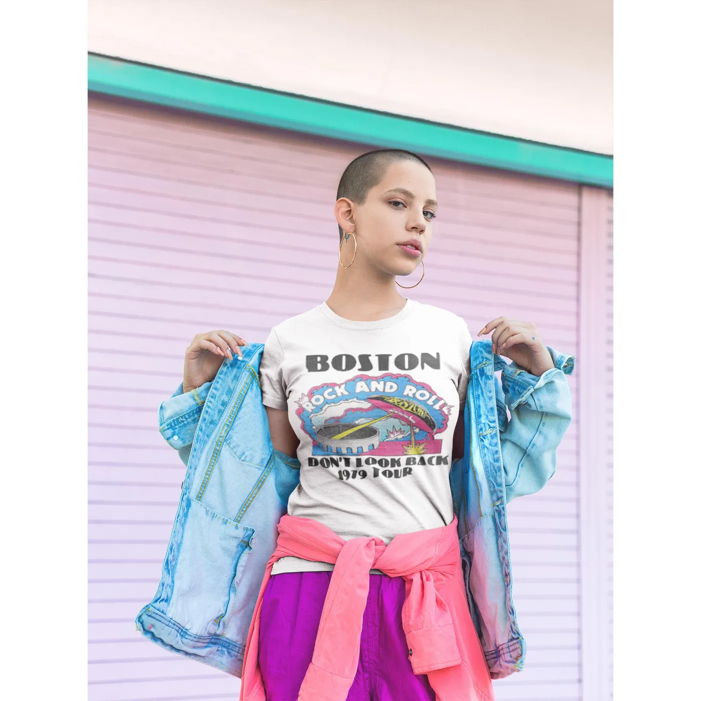 Boston Don't Look Back Vintage Tour Women's T-Shirt