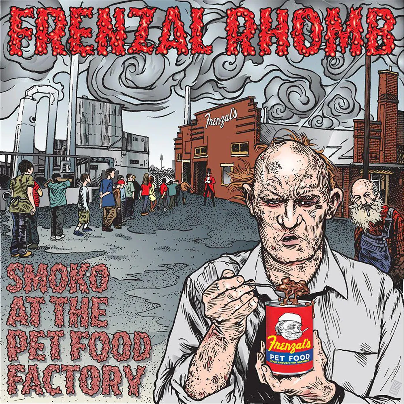 Frenzal Rhomb Smoko At The Pet Food Factory LP (Pet Food Pink) (Vinyl)