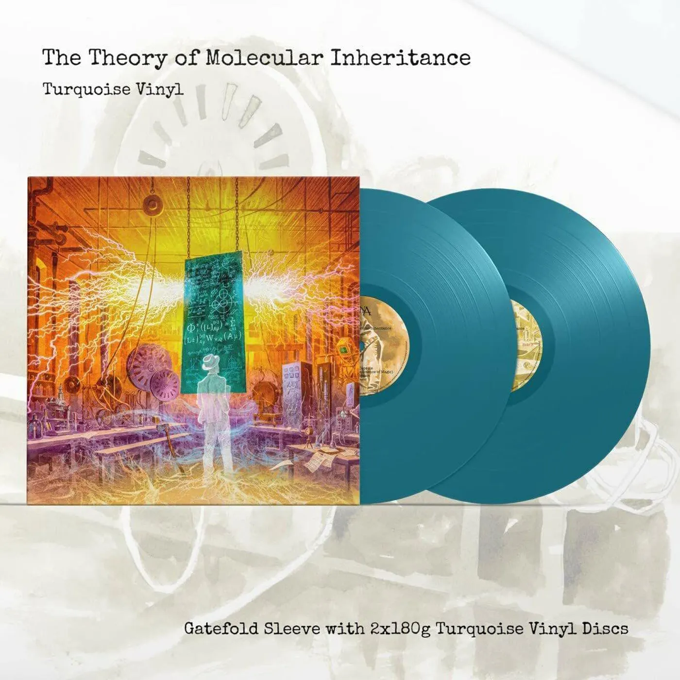 Arena LP - The Theory Of Molecular Inheritance (Turquoise Vinyl)