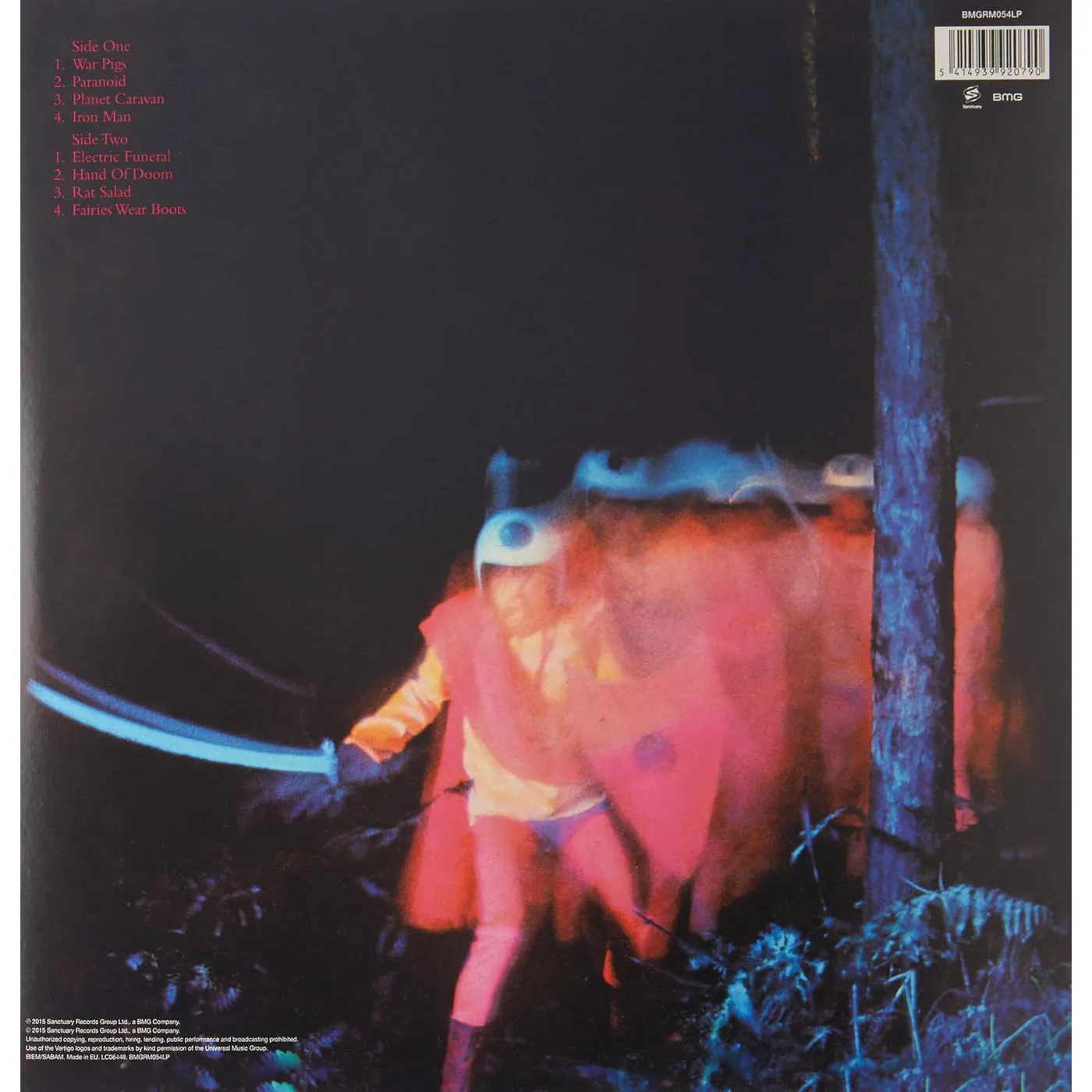 Black Sabbath Paranoid (UK Version) - 180G Vinyl LP