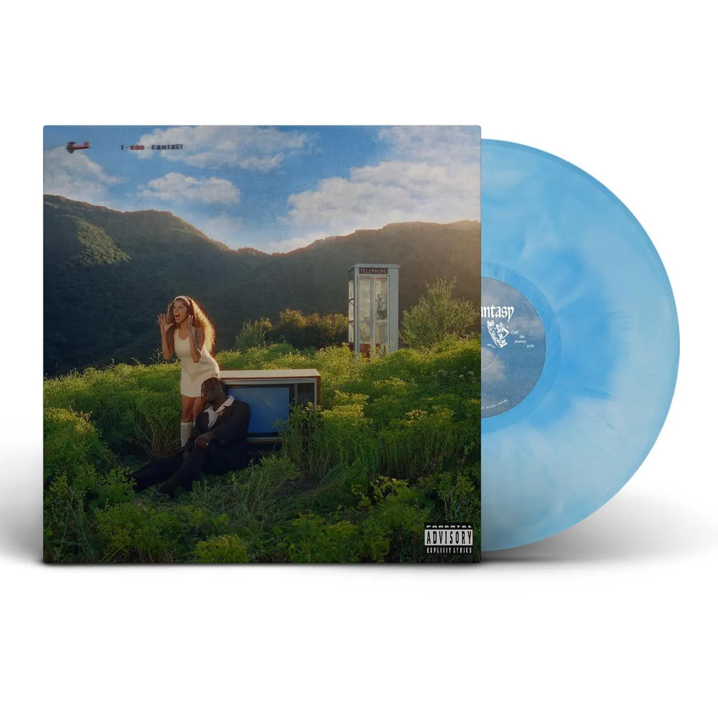 BLK ODYSSY LP Vinyl - 1-800 Fantasy (Blue) (Colv)