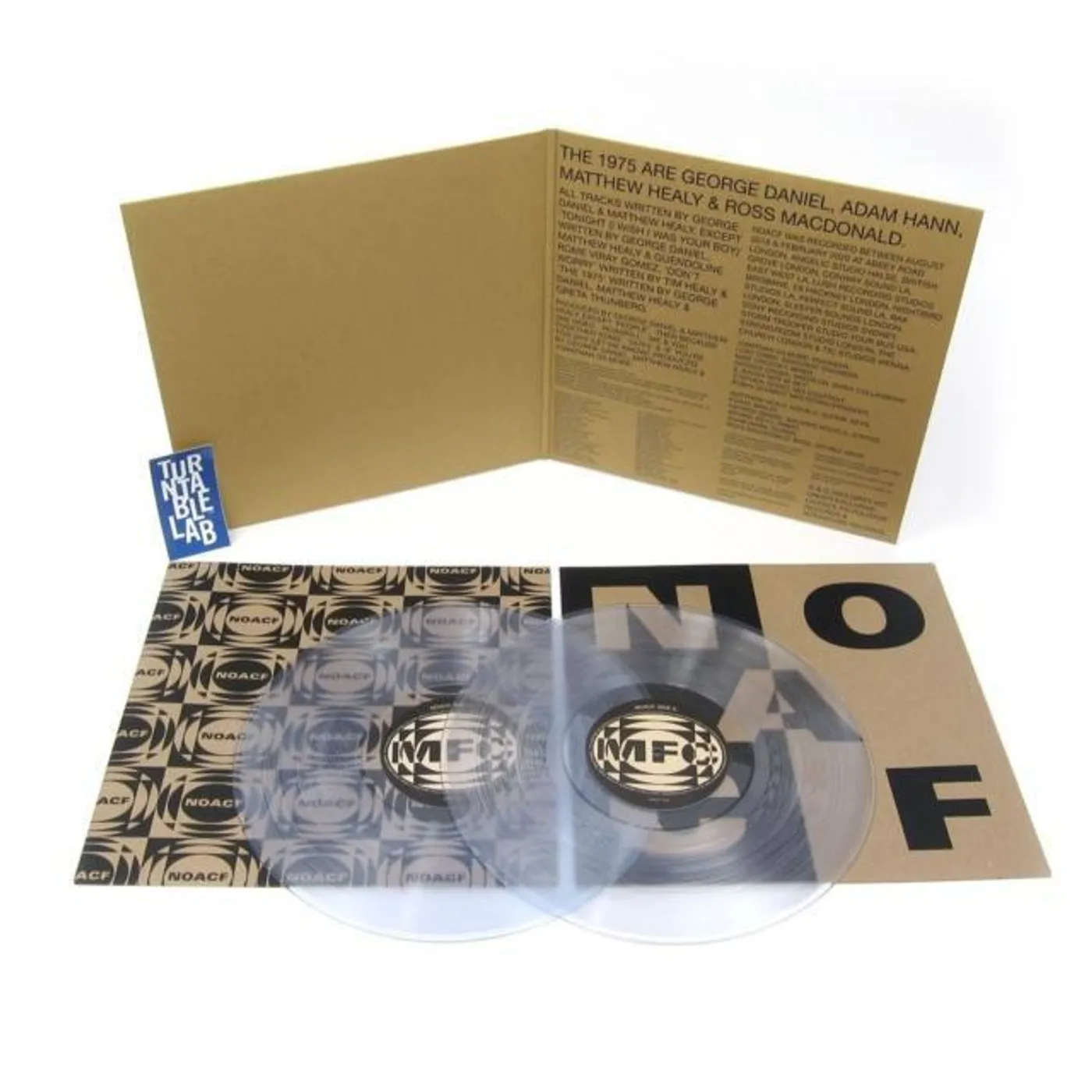 The 1975 LP Vinyl Record - Notes On A Conditional Form - Clear Vinyl