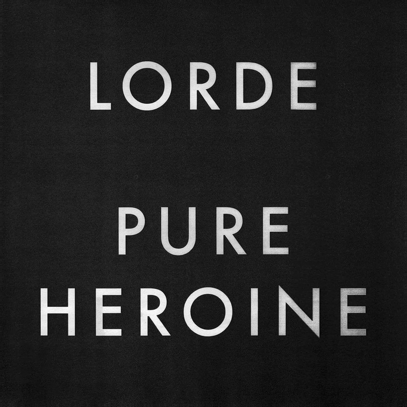 Lorde LP Vinyl Record - Pure Heroine