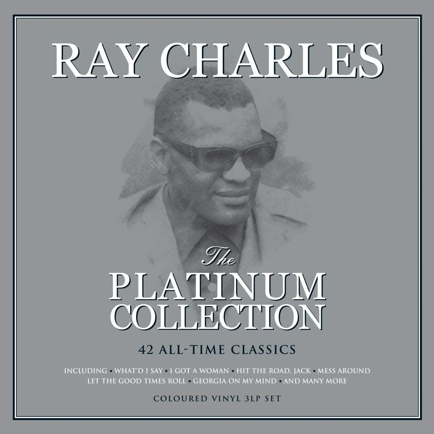 Ray Charles  LP Vinyl Record -  The Platinum Collection (42 tracks) (3xLP Vinyl Record) (colored vinyl)